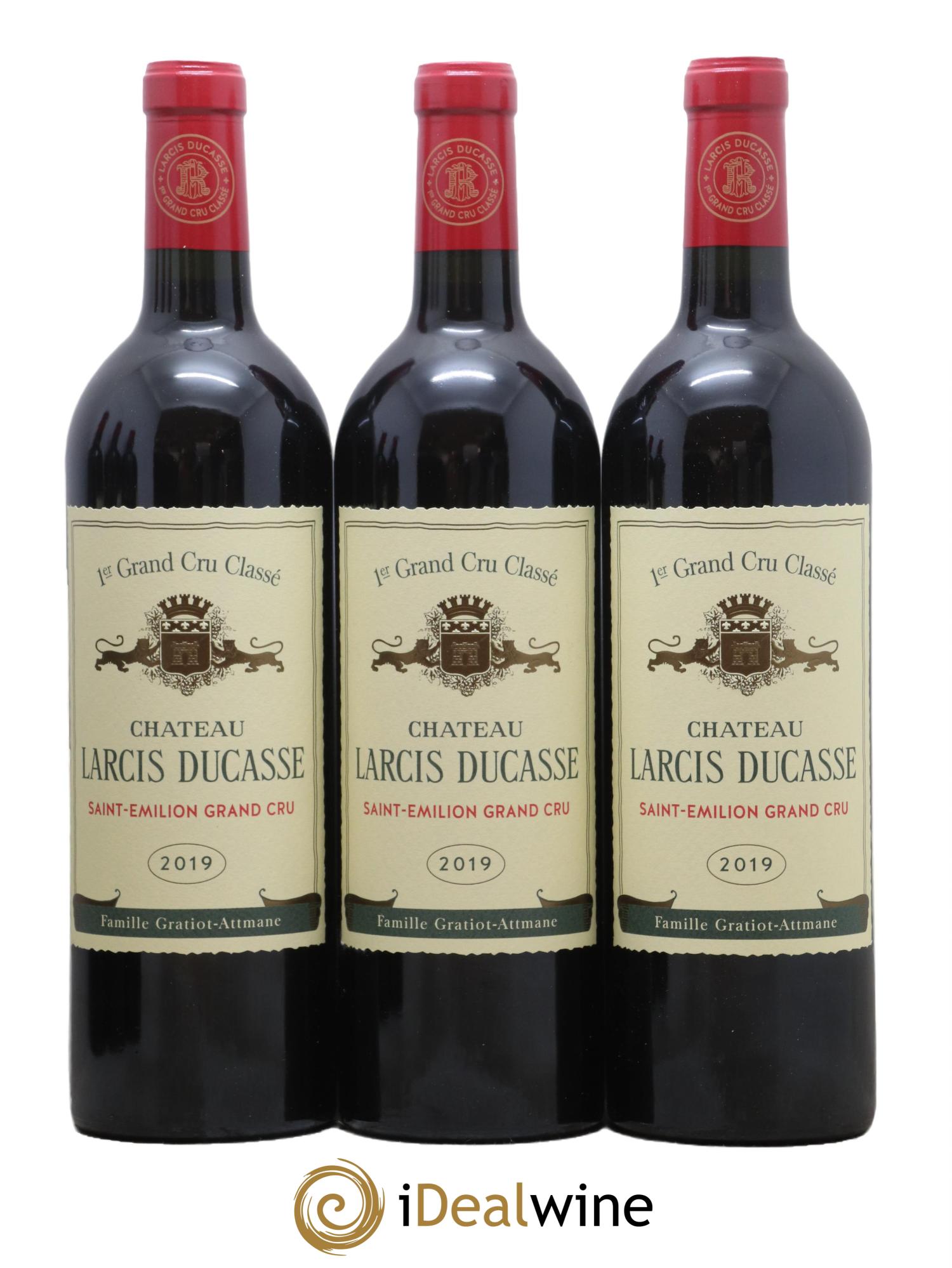 Château Larcis Ducasse 1er Grand Cru Classé B 2019 - Lot de 6 bouteilles - 1