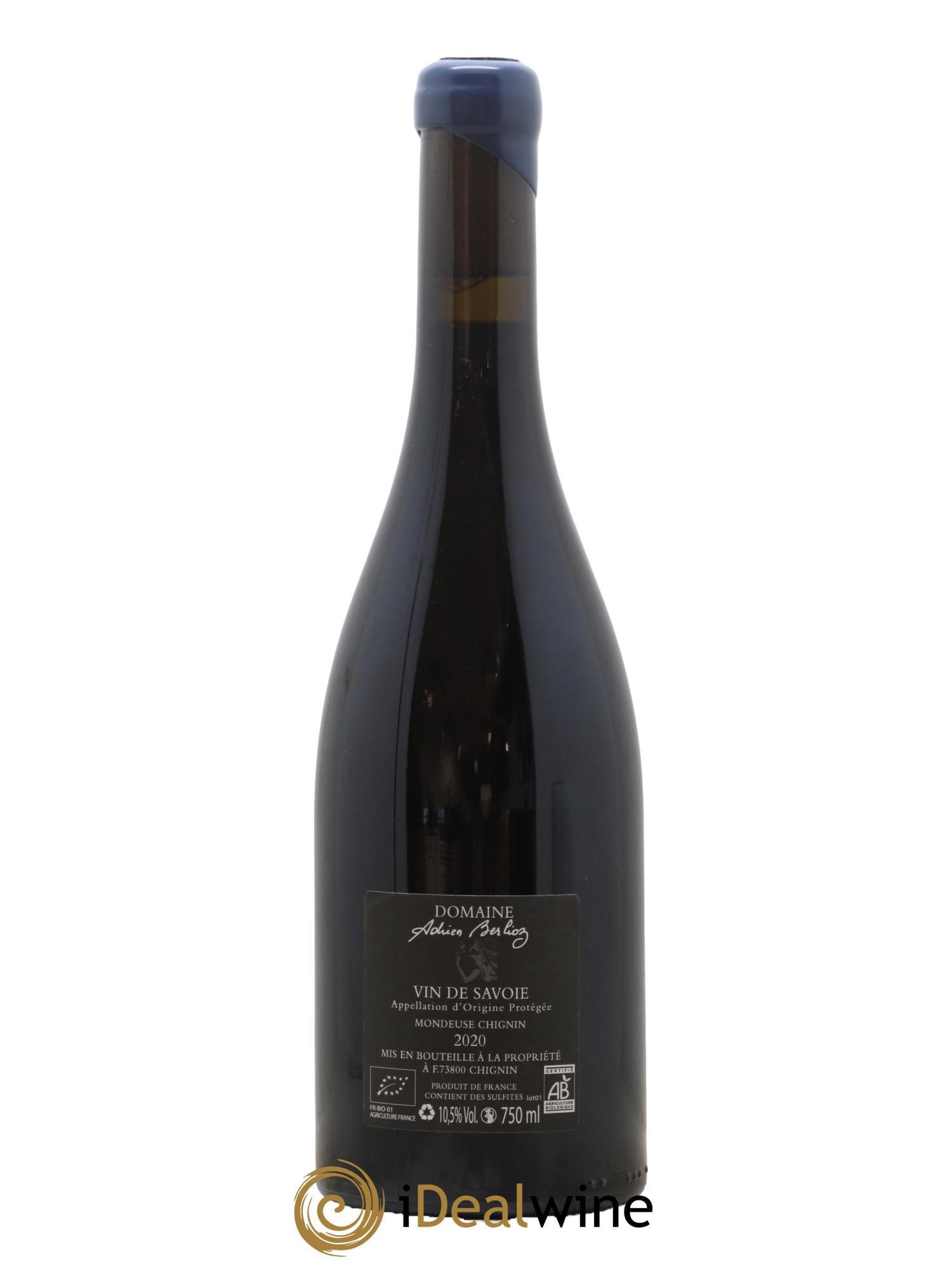 Vin de Savoie Mondeuse Cuvée Rosa Adrien Berlioz 2020 - Lot de 1 bouteille - 1