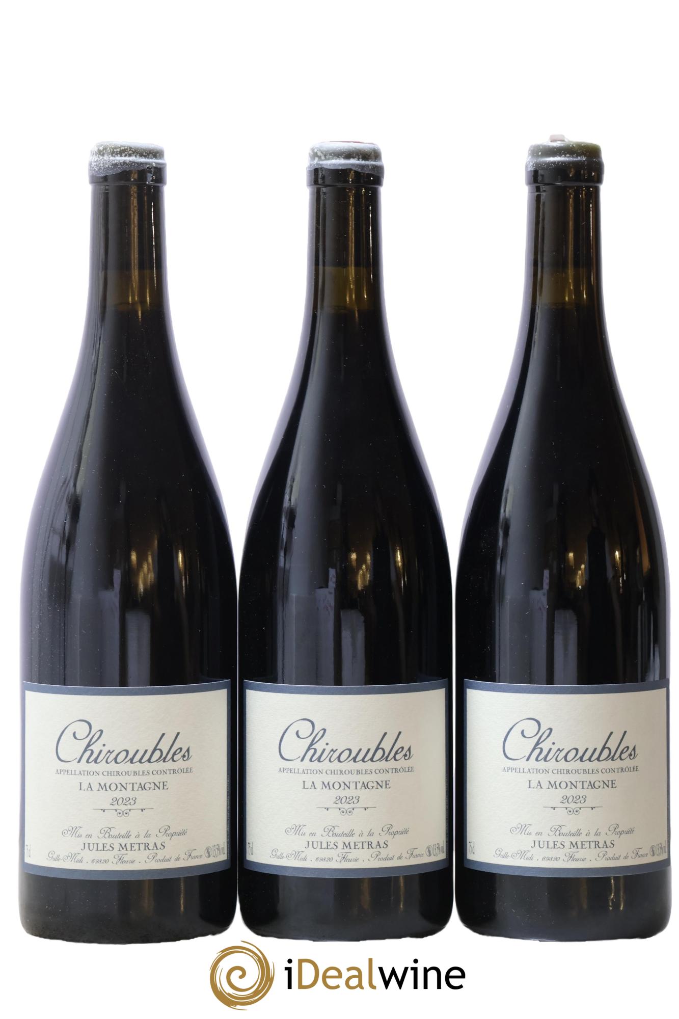 Chiroubles La Montagne Jules Métras (Domaine) 2023 - Lot de 3 bouteilles - 0