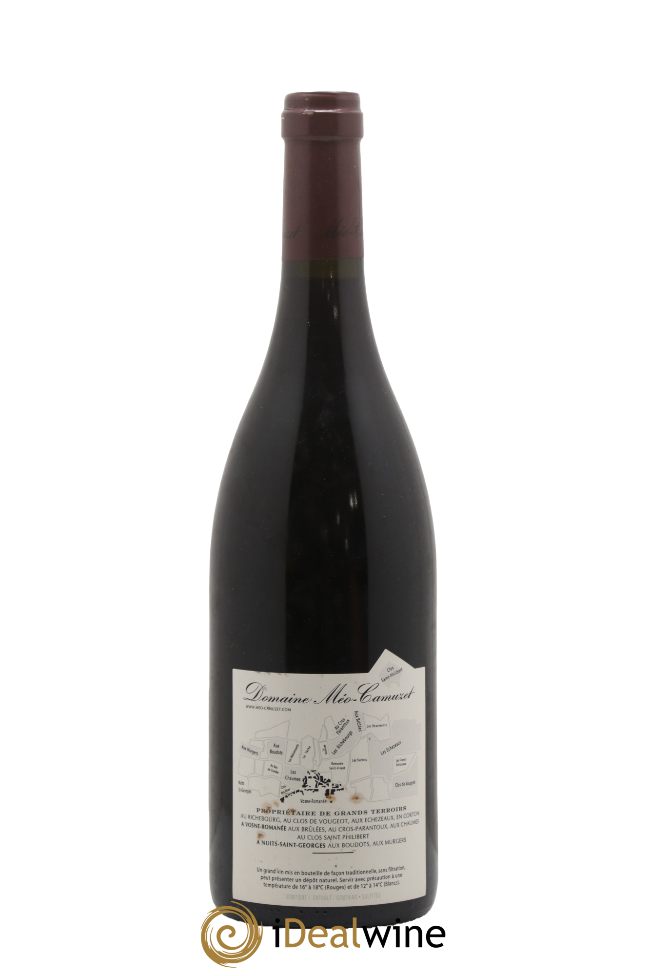 Clos de Vougeot Grand Cru Près le Cellier Méo-Camuzet (Domaine) 2009 - Lot de 1 bouteille - 1