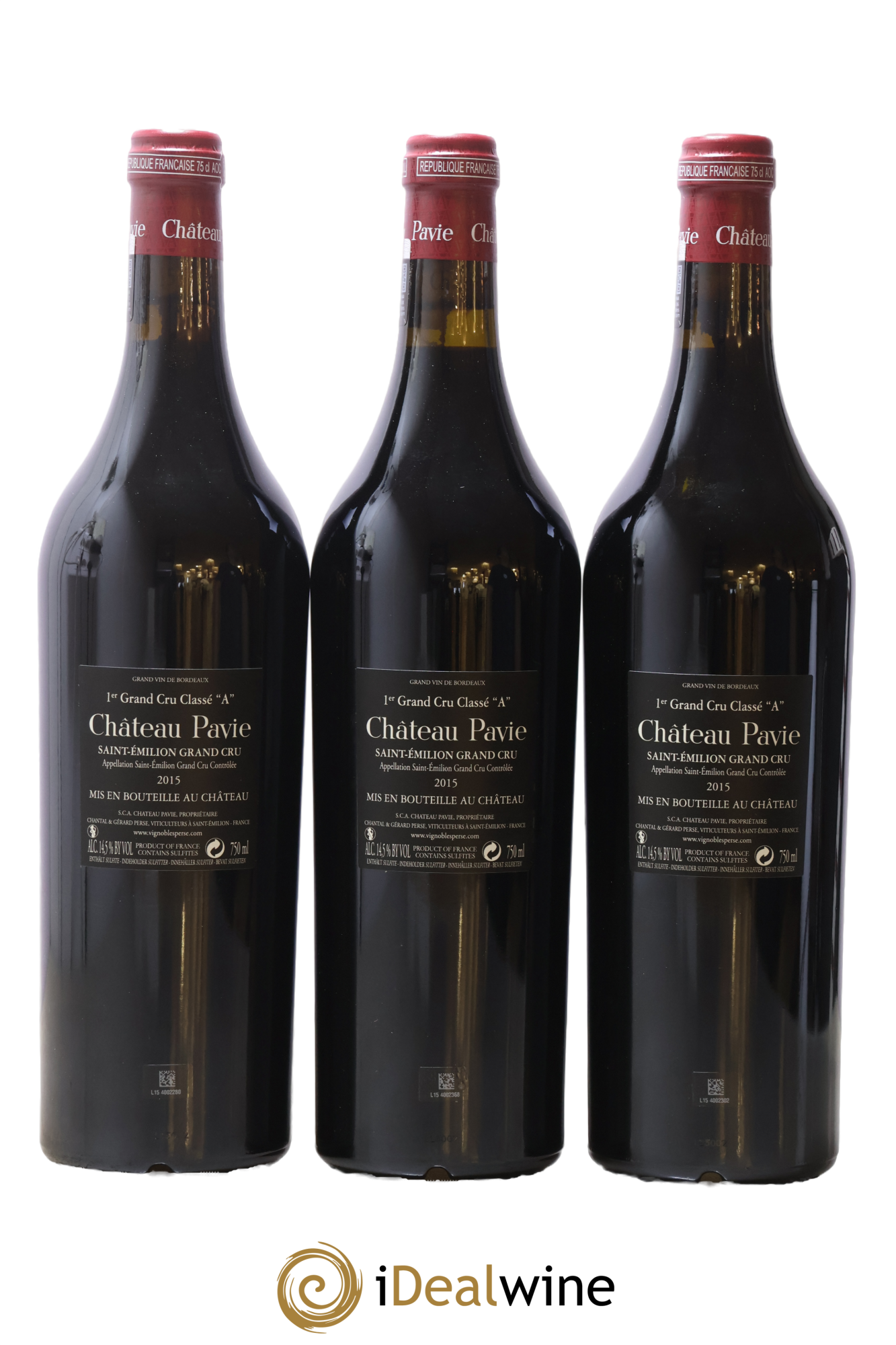 Château Pavie 1er Grand Cru Classé A 2015 - Lot de 6 bouteilles - 4