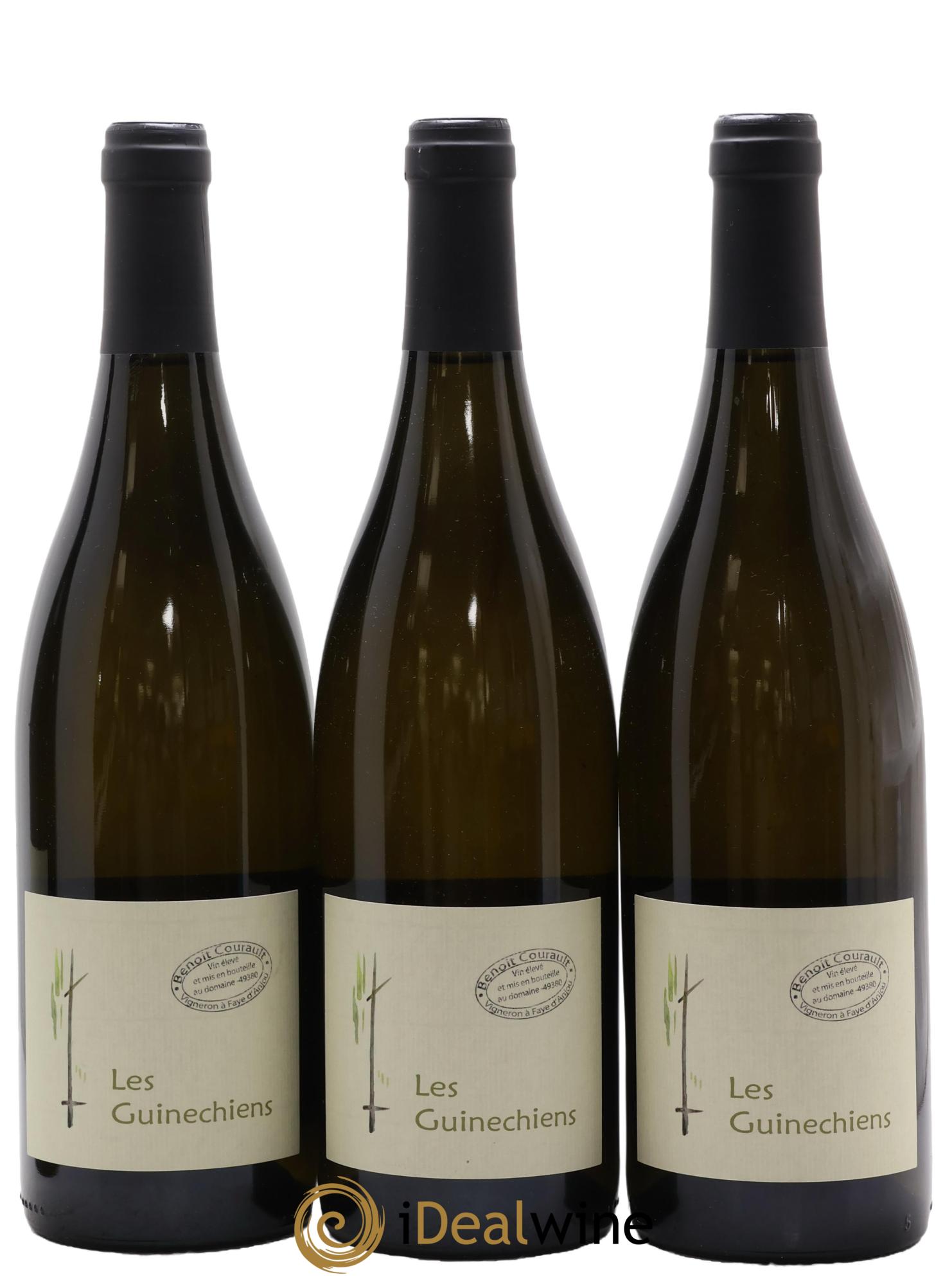 Vin de France Les Guinechiens Benoit Courault 2021 - Lotto di 3 bottiglie - 0