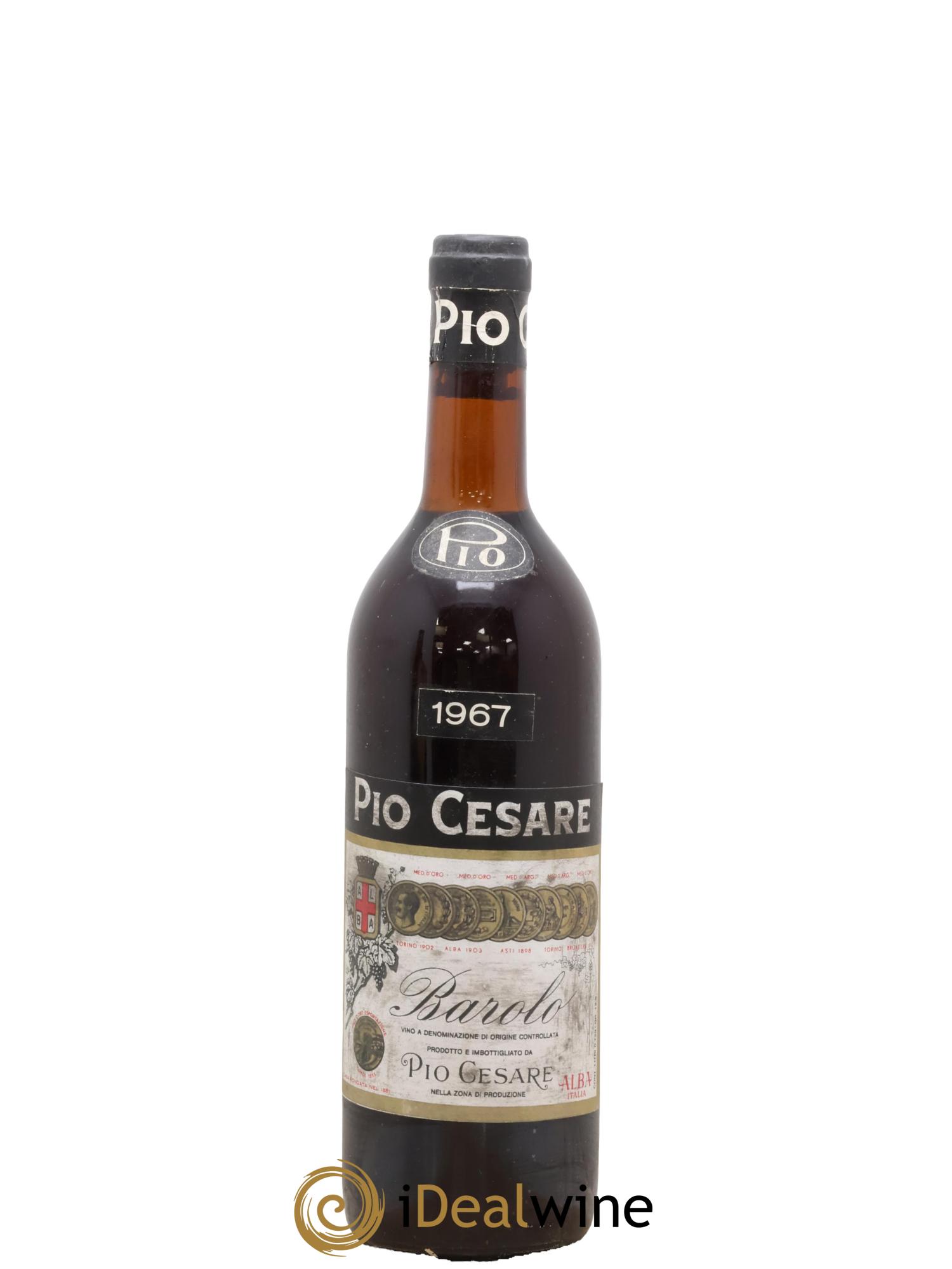 Barolo DOCG Pio Cesare 1967 - Lot of 1 bottle - 0