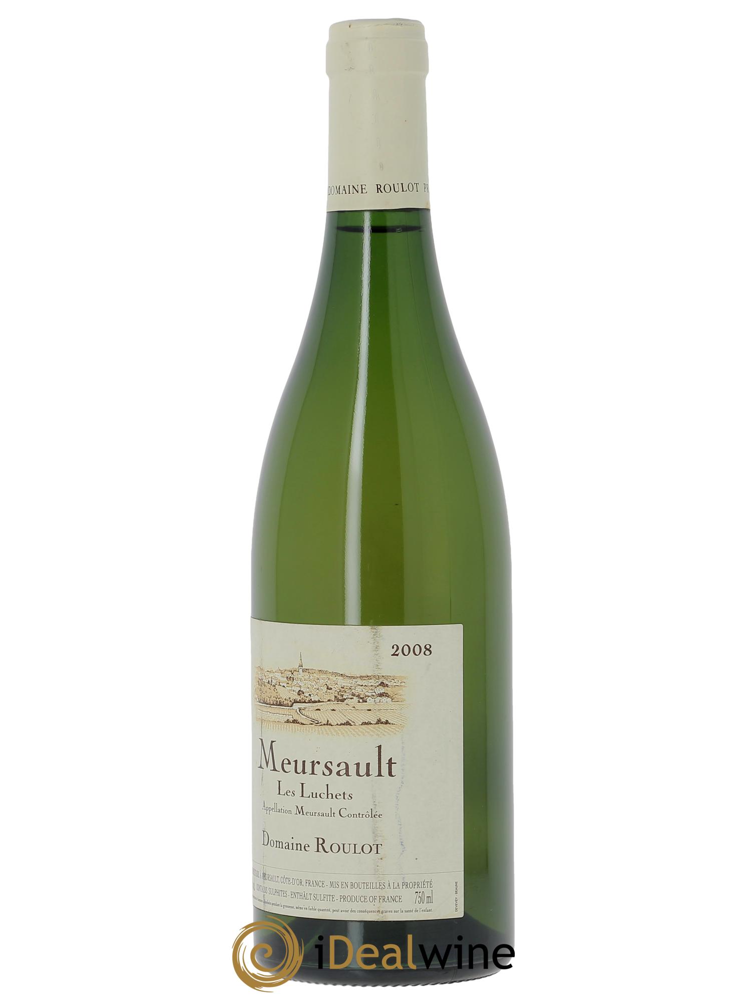 Meursault Luchets Roulot (Domaine)  2008 - Lotto di 1 bottiglia - 1