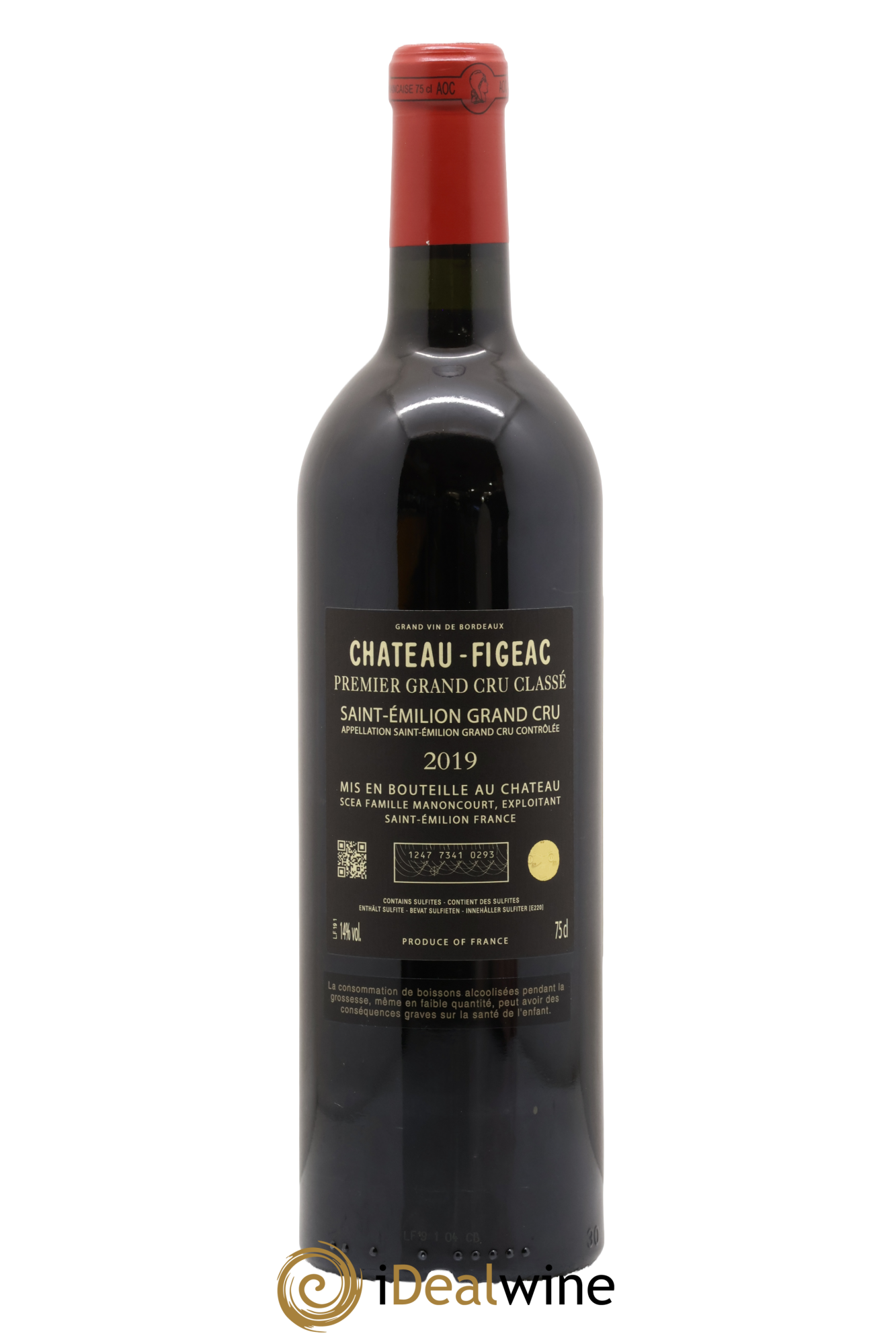 Château Figeac 1er Grand Cru Classé A 2019 - Lot de 1 bouteille - 2