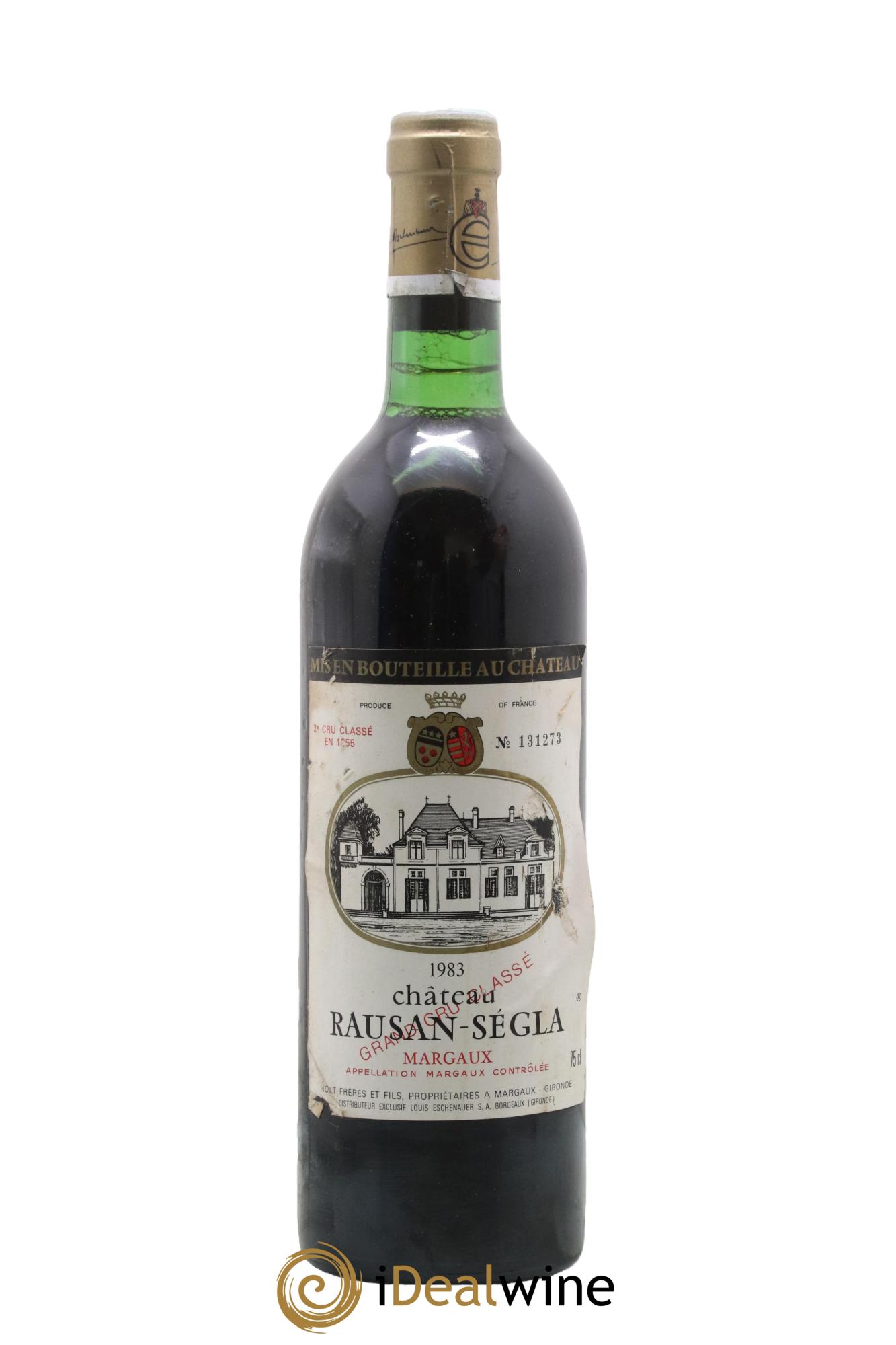 Château Rauzan Ségla Grand Cru Classé 1983 - Posten von 1 Flasche - 0