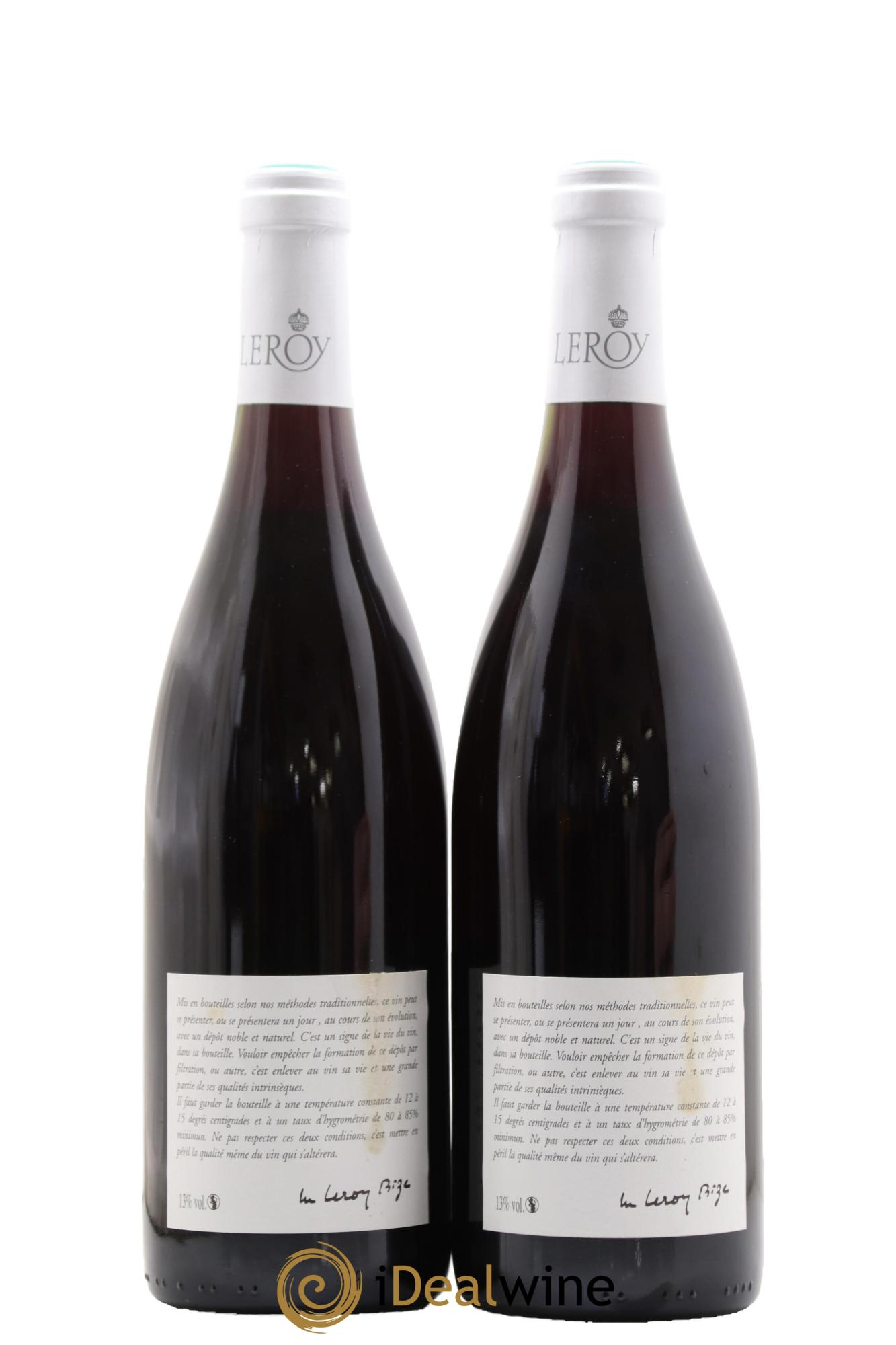Gevrey-Chambertin Leroy SA 2007 - Lot of 2 bottles - 1