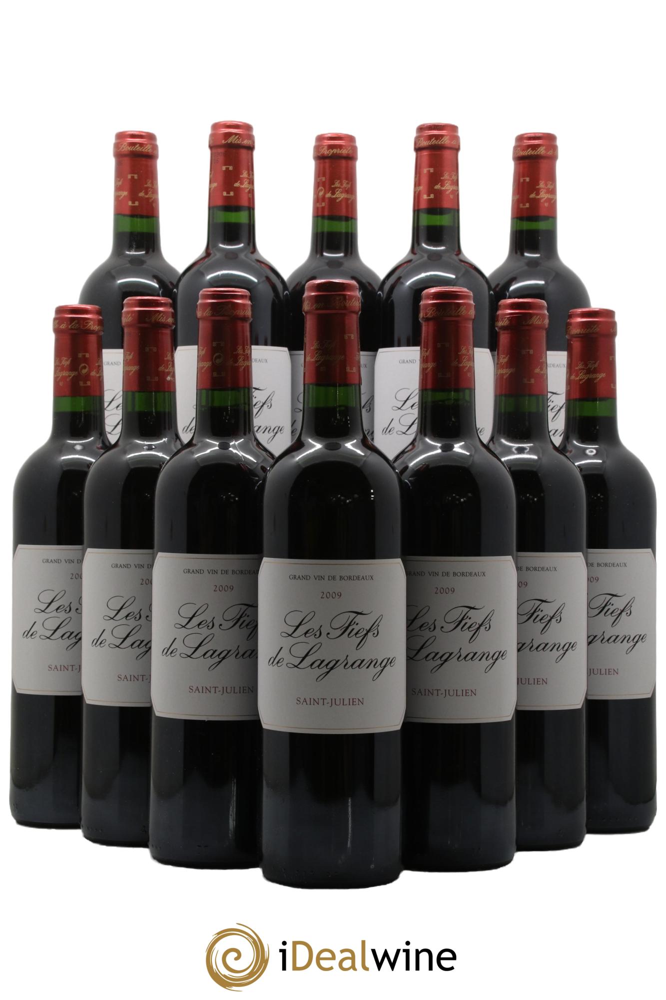 Les Fiefs de Lagrange Second Vin 2009 - Lotto di 12 bottiglie - 0