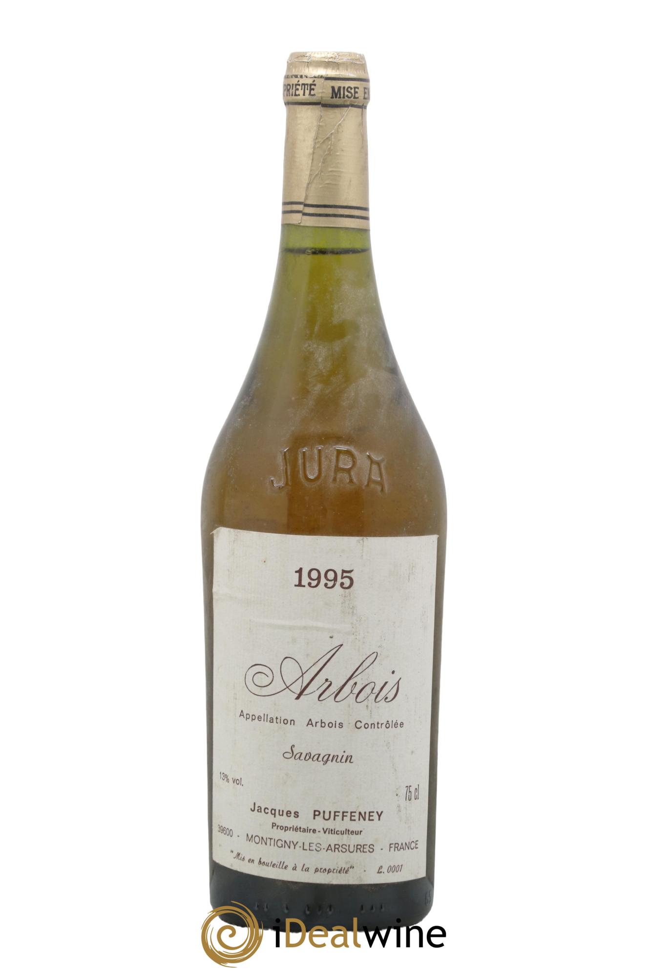 Arbois Savagnin Jacques Puffeney 1995 - Lot de 1 bouteille - 0