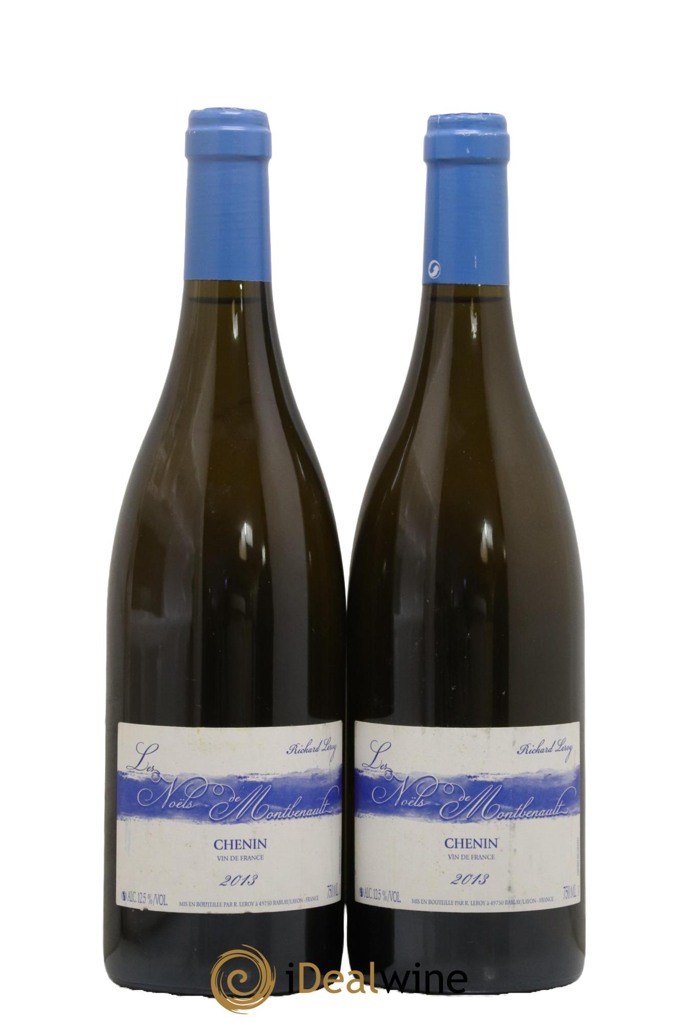 Vin de France Les Noëls de Montbenault Richard Leroy 2013 - Lot de 2 bouteilles - 0