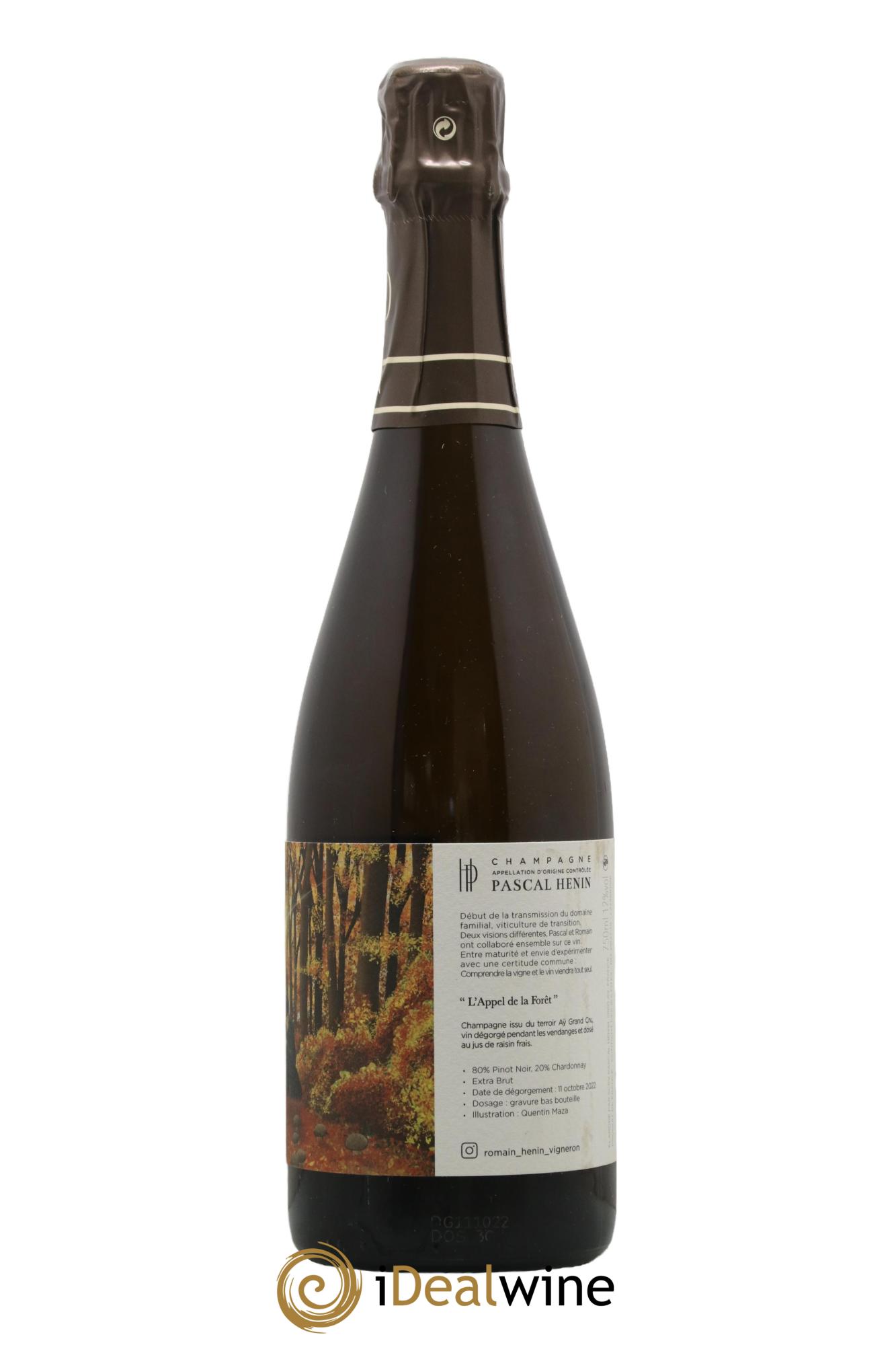 L'Appel de la Fôret Romain Henin - Lot de 1 bouteille - 0