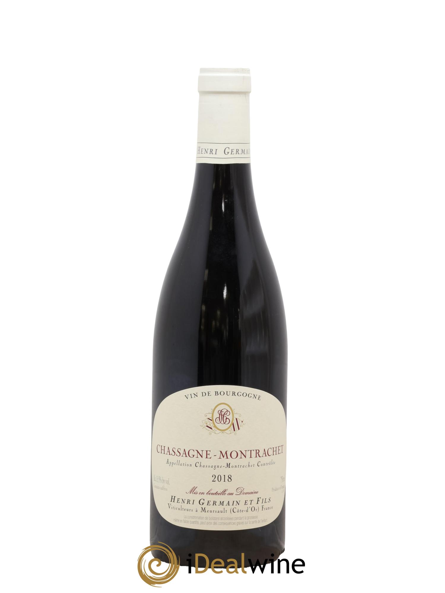 Chassagne-Montrachet Henri Germain 2018 - Lotto di 1 bottiglia - 0