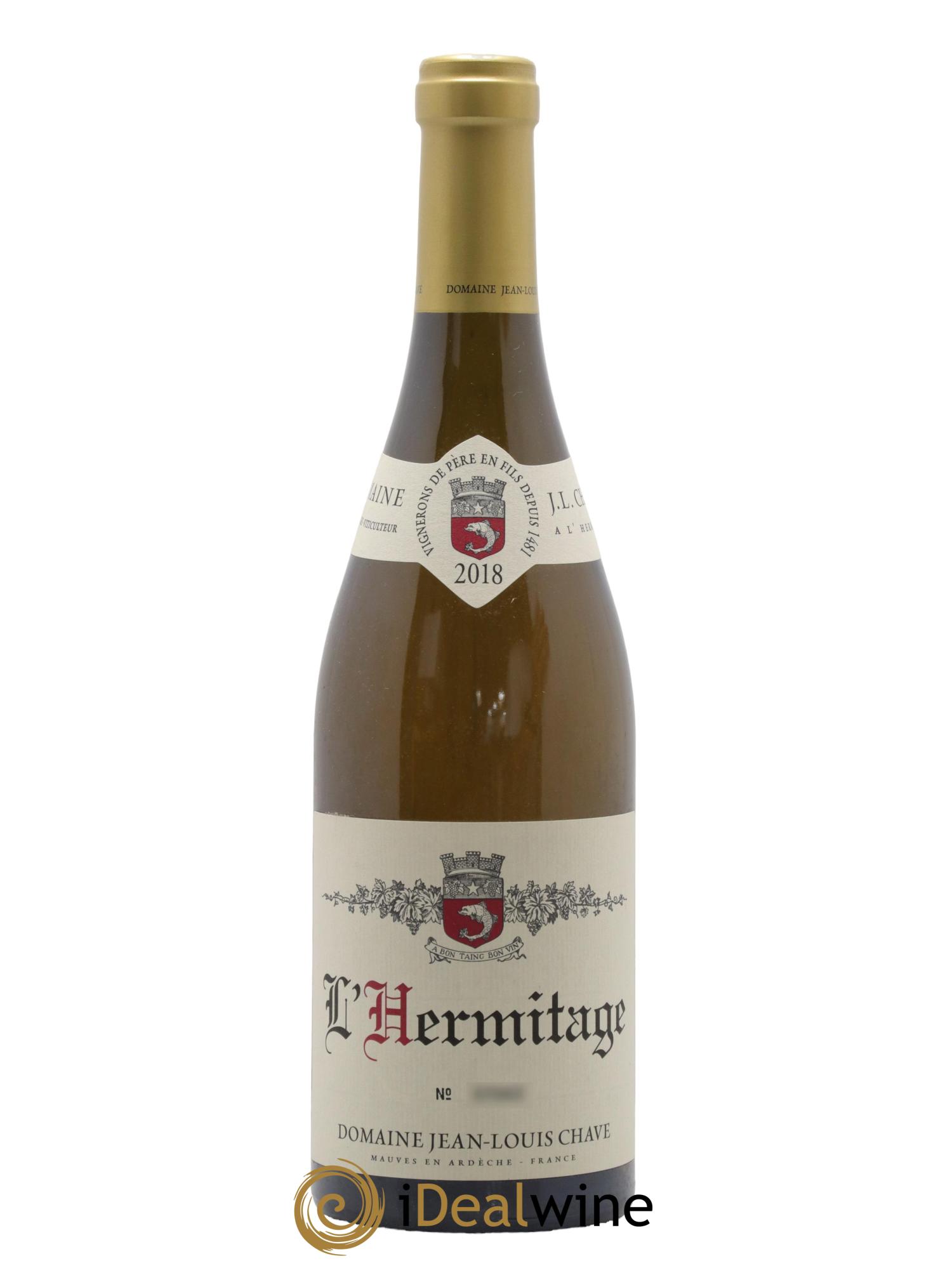 Hermitage Jean-Louis Chave 2018 - Lot de 1 bouteille - 0