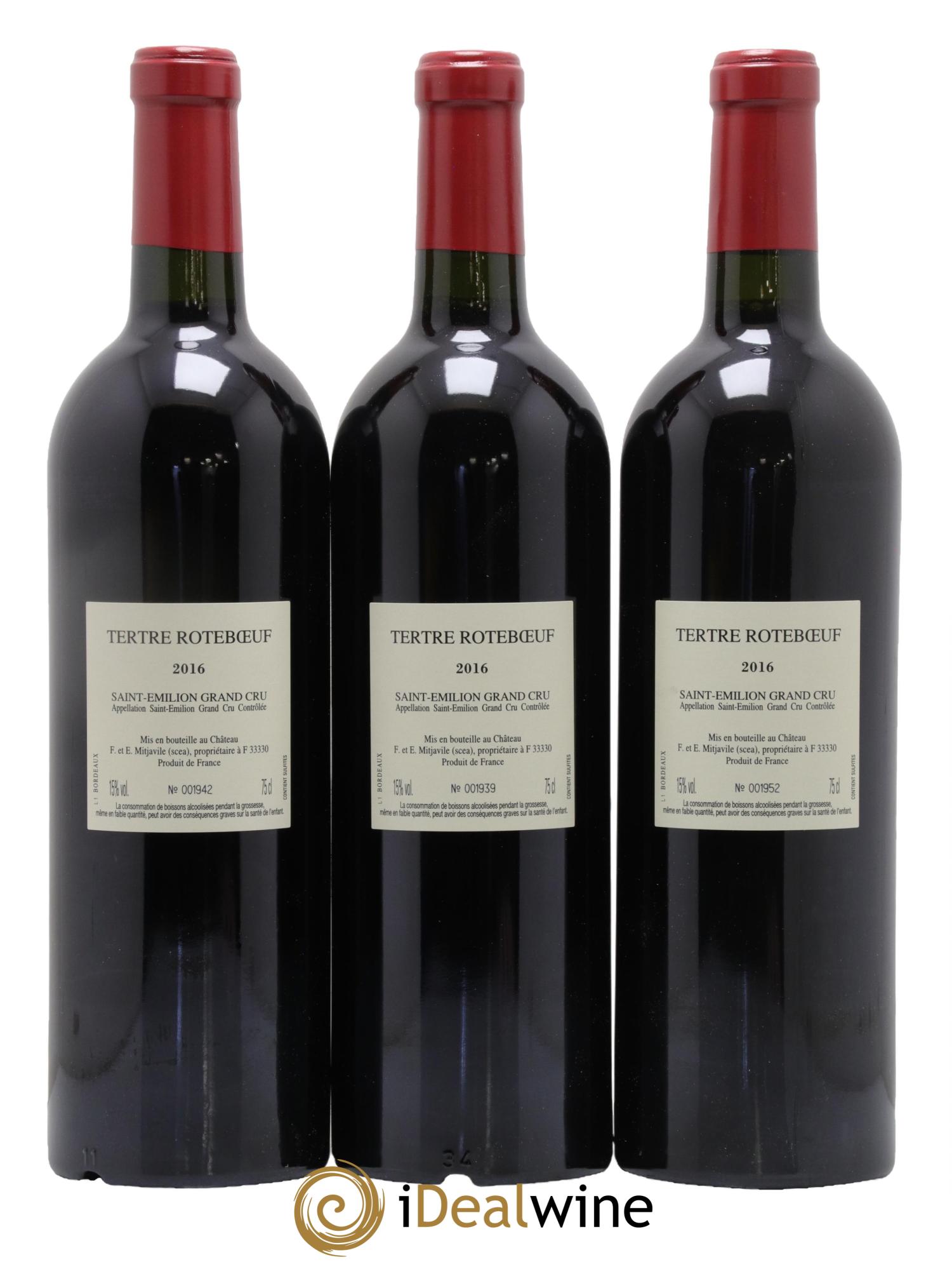 Château Tertre Roteboeuf 2016 - Posten von 6 Flaschen - 2