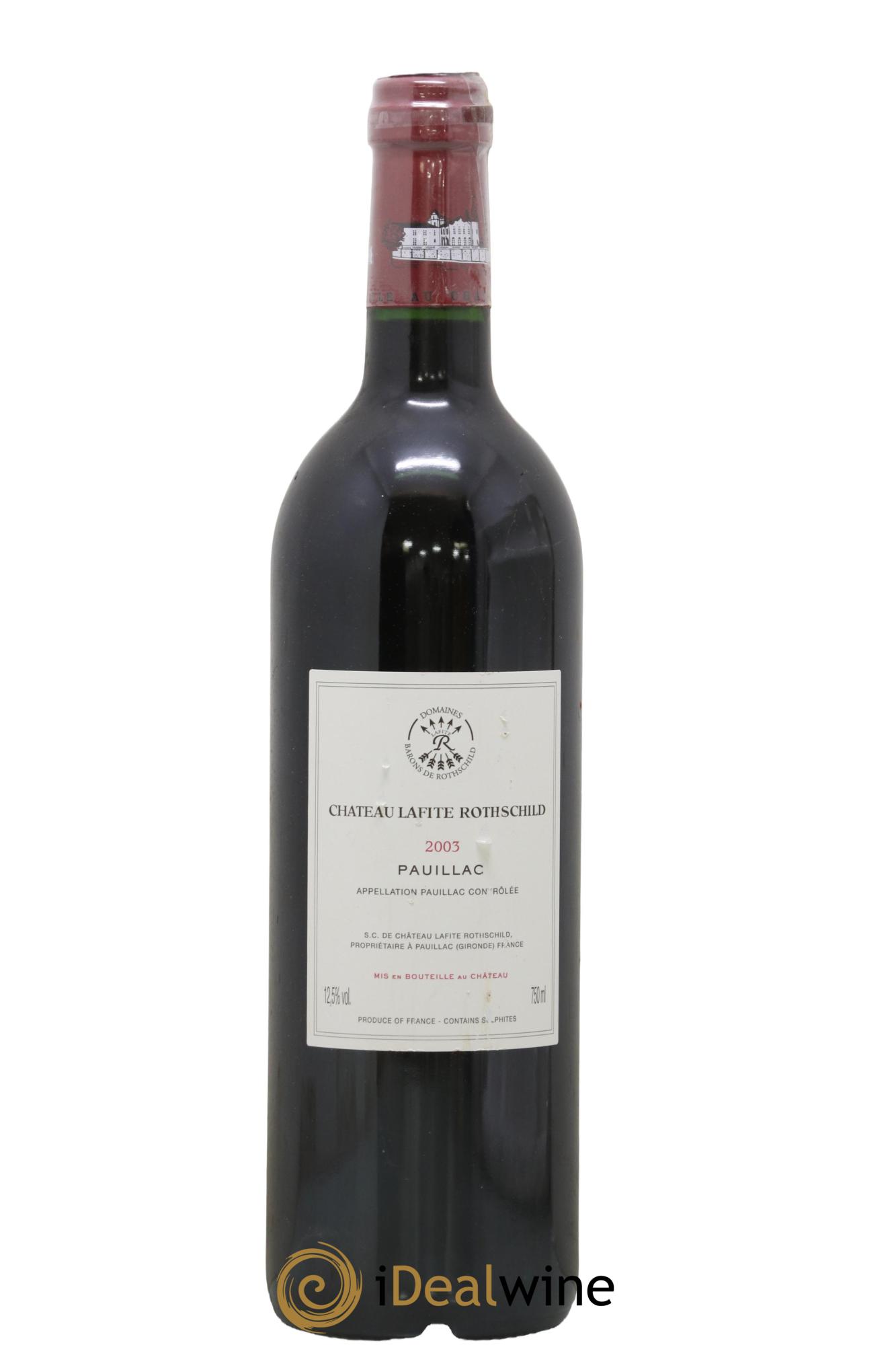 Château Lafite Rothschild 1er Grand Cru Classé 2003 - Lot of 1 bottle - 1
