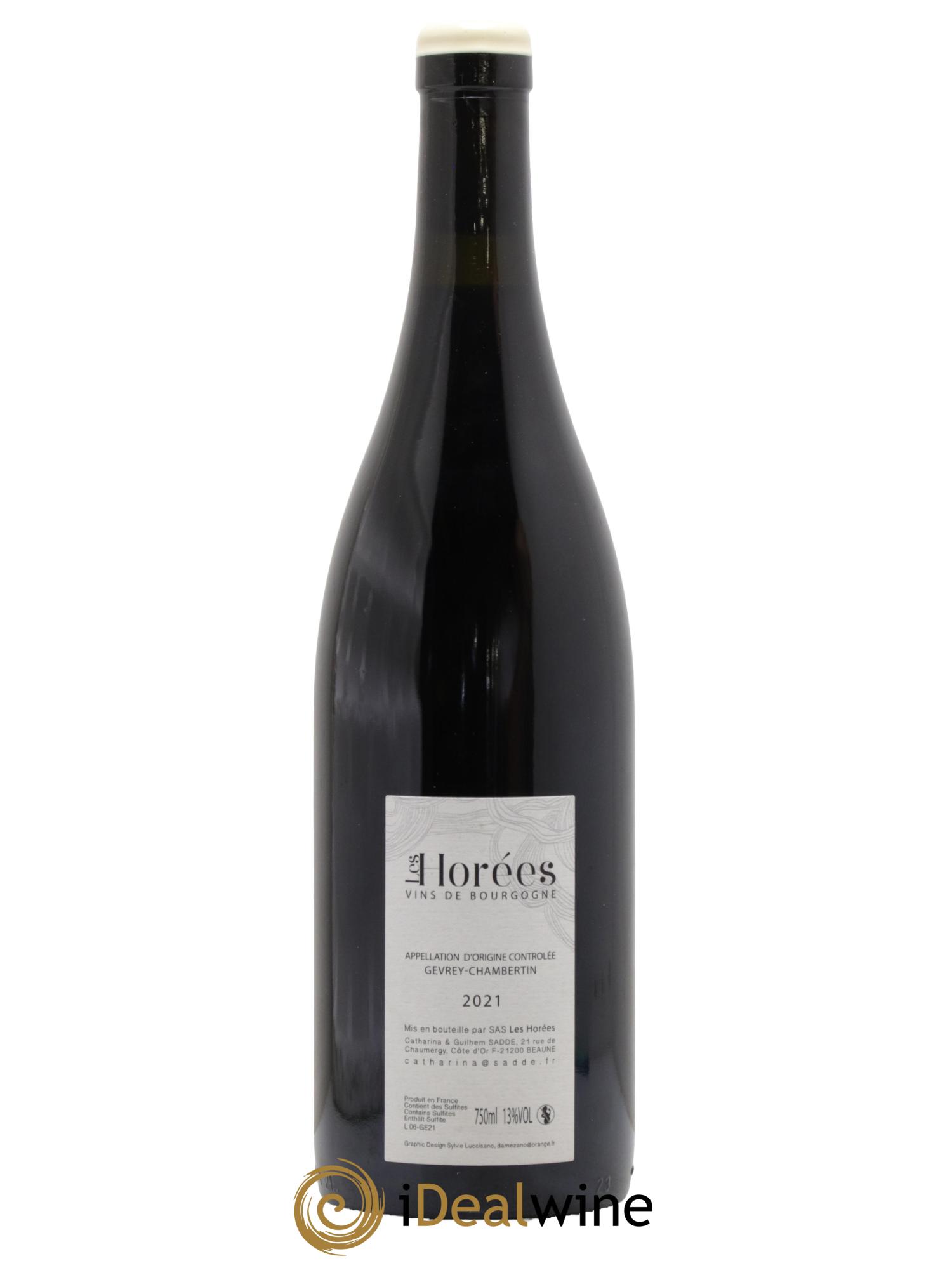 Gevrey-Chambertin En Reniard Les Horées 2021 - Lot of 1 bottle - 1