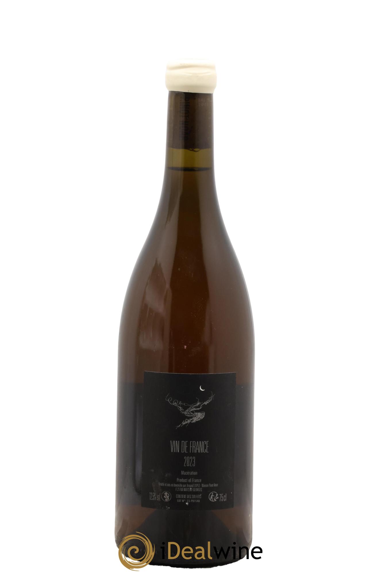 Vin de France Pinot Blanc Arnaud Lopez 2023 - Lot de 1 bouteille - 1