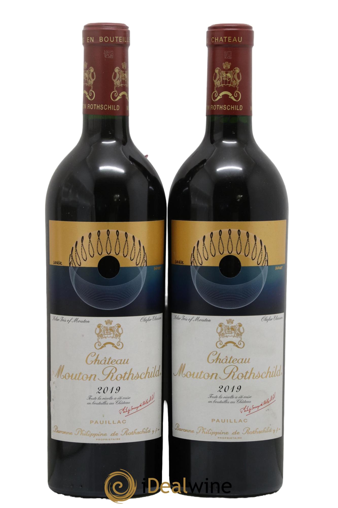 Château Mouton Rothschild 1er Grand Cru Classé 2019 - Posten von 2 Flaschen - 0