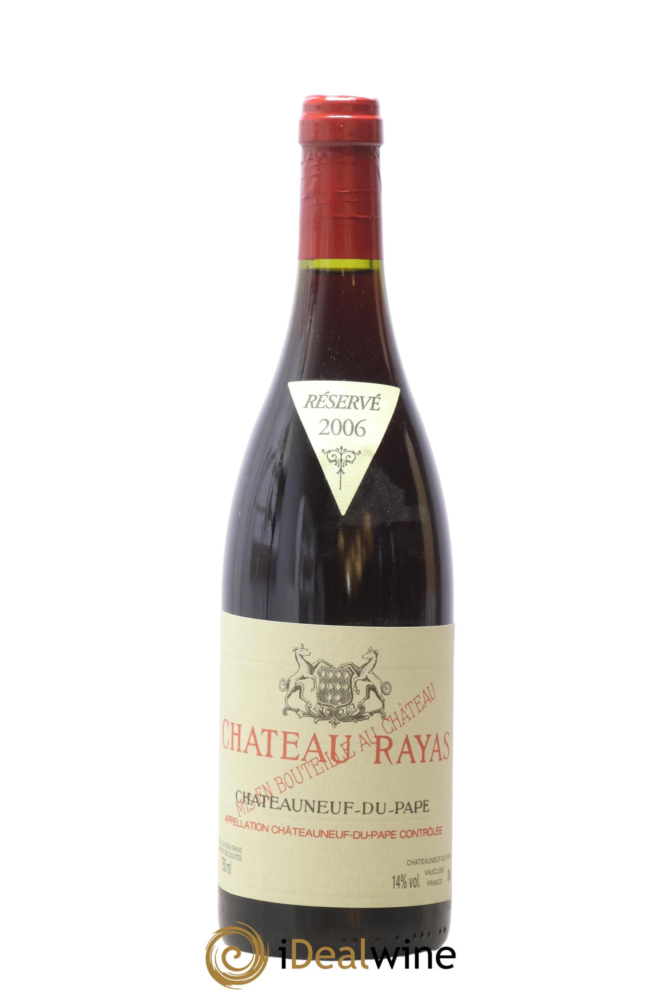 Châteauneuf-du-Pape Château Rayas Emmanuel Reynaud 2006 - Lot de 1 bouteille - 0