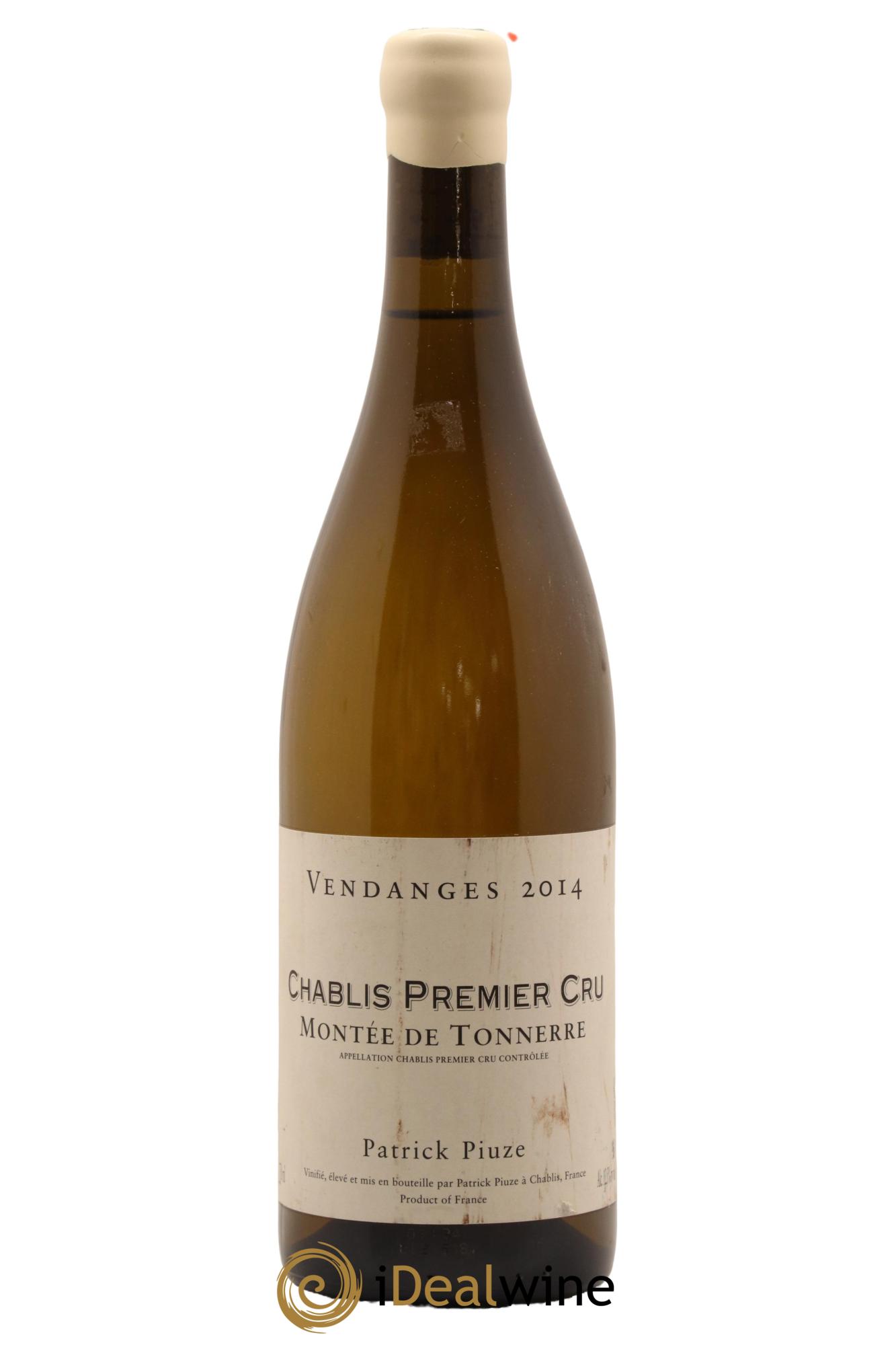Chablis 1er Cru Montée de Tonnerre Patrick Piuze (Domaine) 2014 - Lot de 1 bouteille - 0