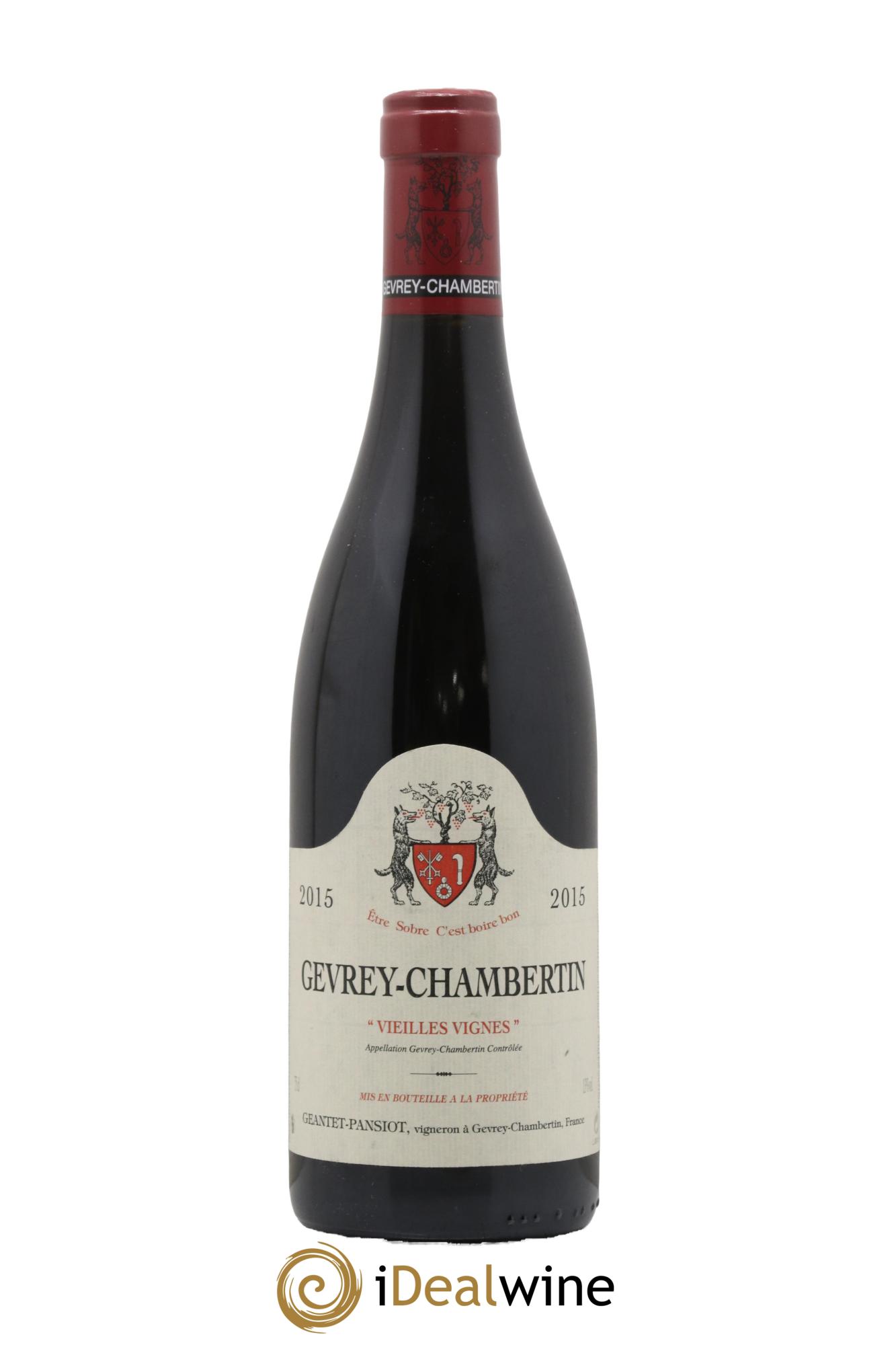 Gevrey-Chambertin Vieilles vignes Geantet-Pansiot 2015 - Lot de 1 bouteille - 0