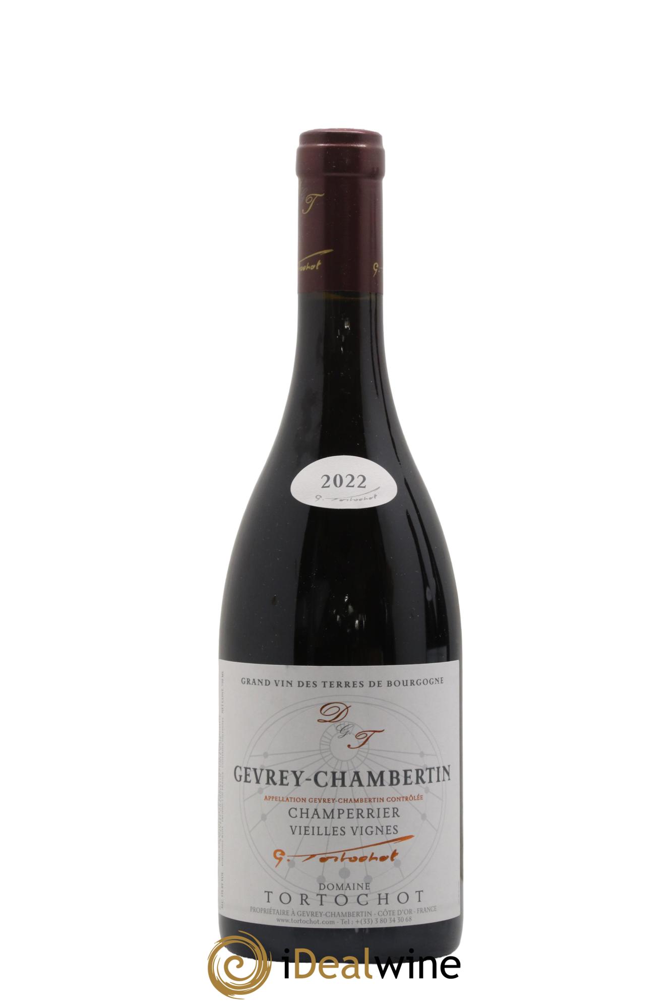 Gevrey-Chambertin Champerrier Vieilles Vignes Tortochot (Domaine) Champerrier Vieilles Vignes Domaine Chantal Tortochot 2022 - Lot de 1 bouteille - 0