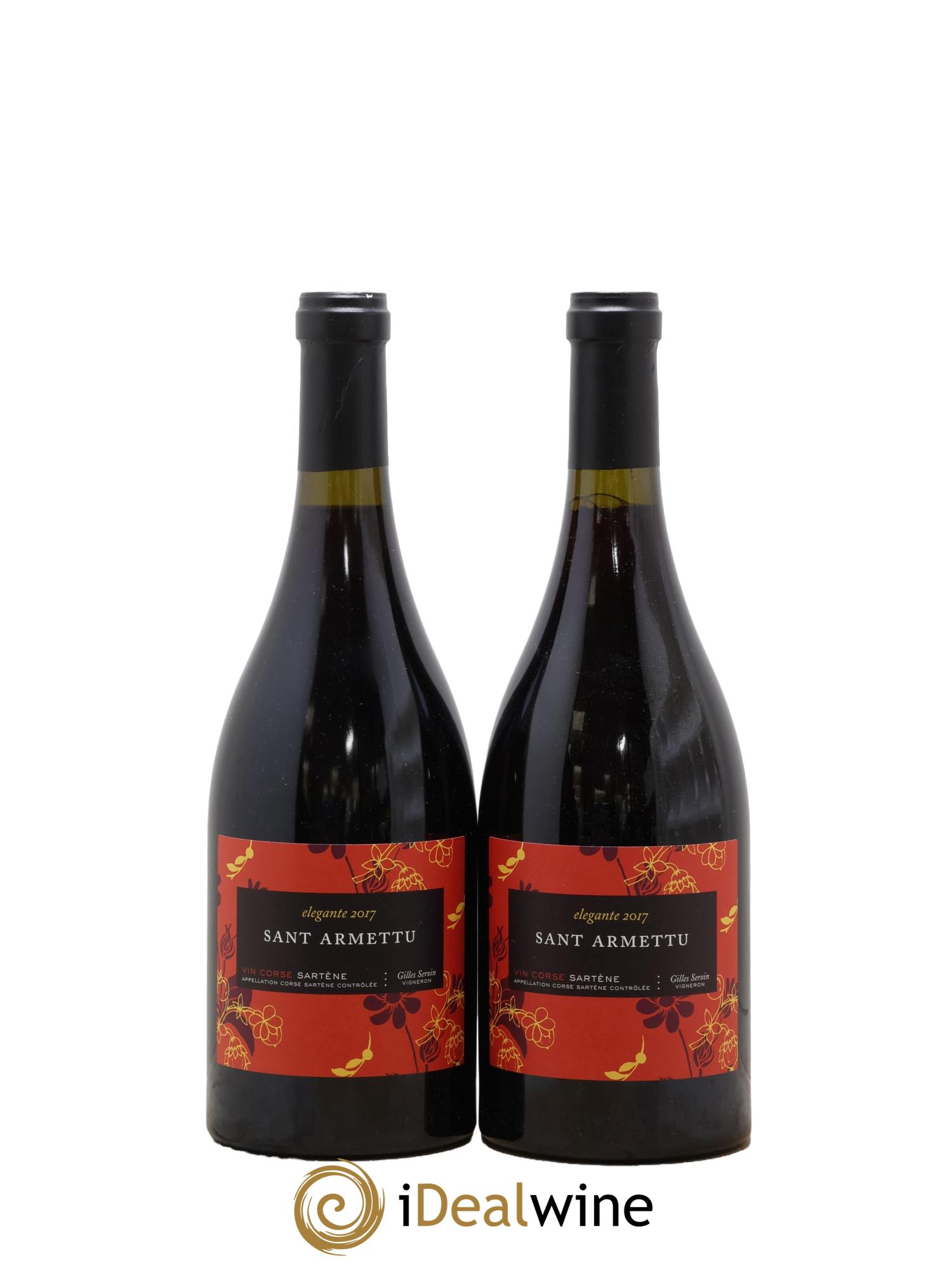 IGP Ile de Beauté Elegante Sant Armettu (Domaine) 2017 - Lotto di 2 bottiglie - 0