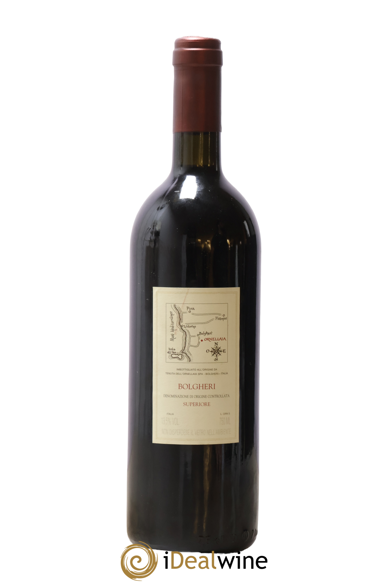 Bolgheri DOC Superiore Ornellaia Tenuta Dell'Ornellaia - Frescobaldi 1995 - Lotto di 1 bottiglia - 1