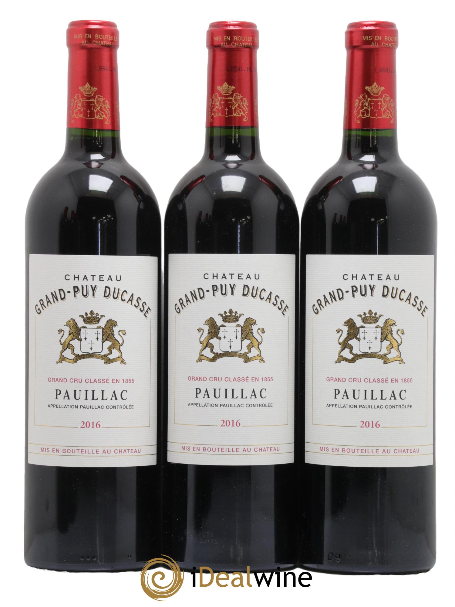 Château Grand Puy Ducasse 5ème Grand Cru Classé 2016 - Posten von 6 Flaschen - 2