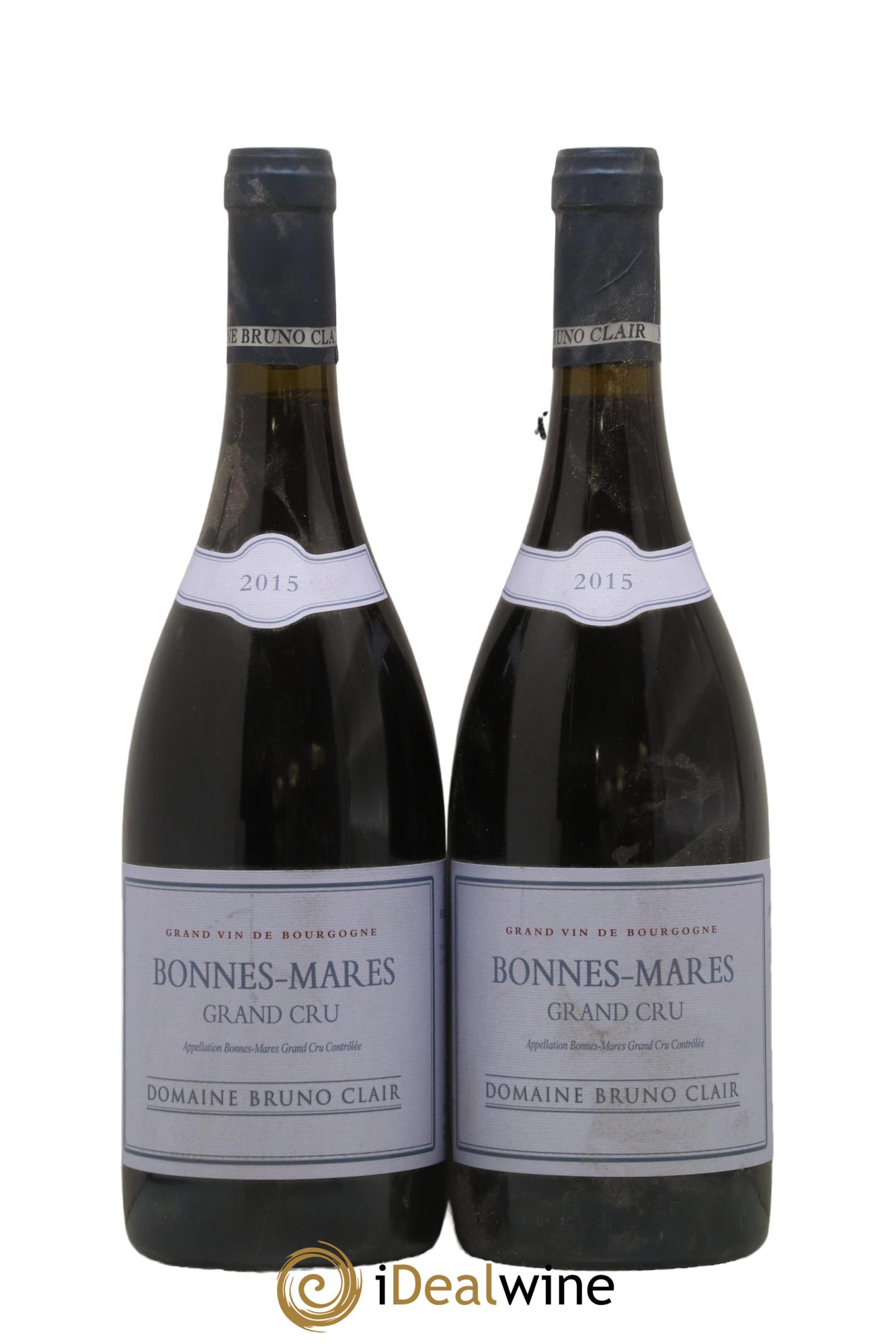 Bonnes-Mares Grand Cru Bruno Clair (Domaine) 2015 - Lotto di 2 bottiglie - 0
