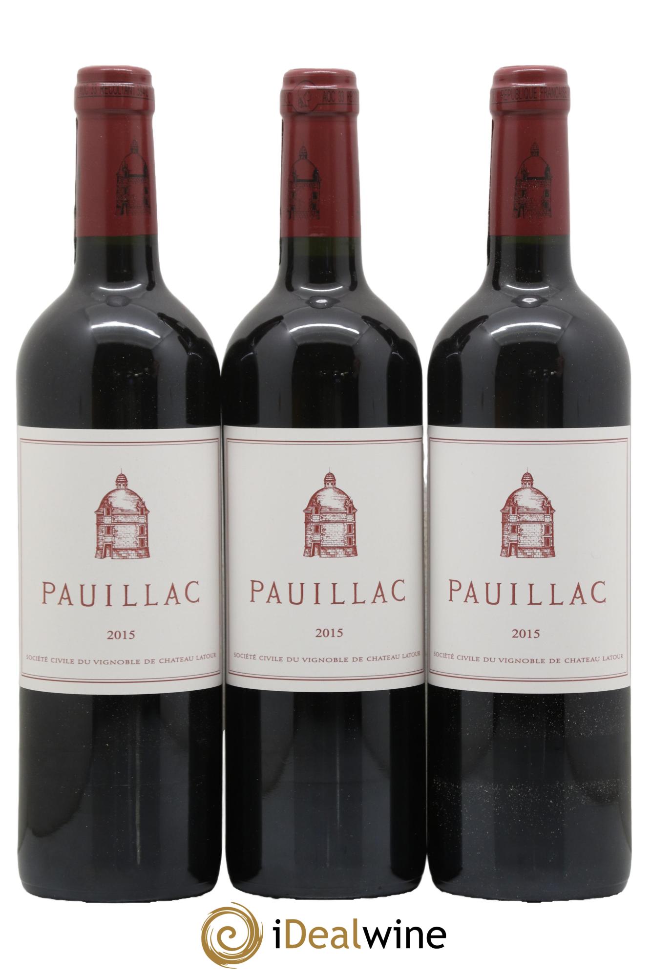 Pauillac de Château Latour 2015 - Lot of 12 bottles - 3