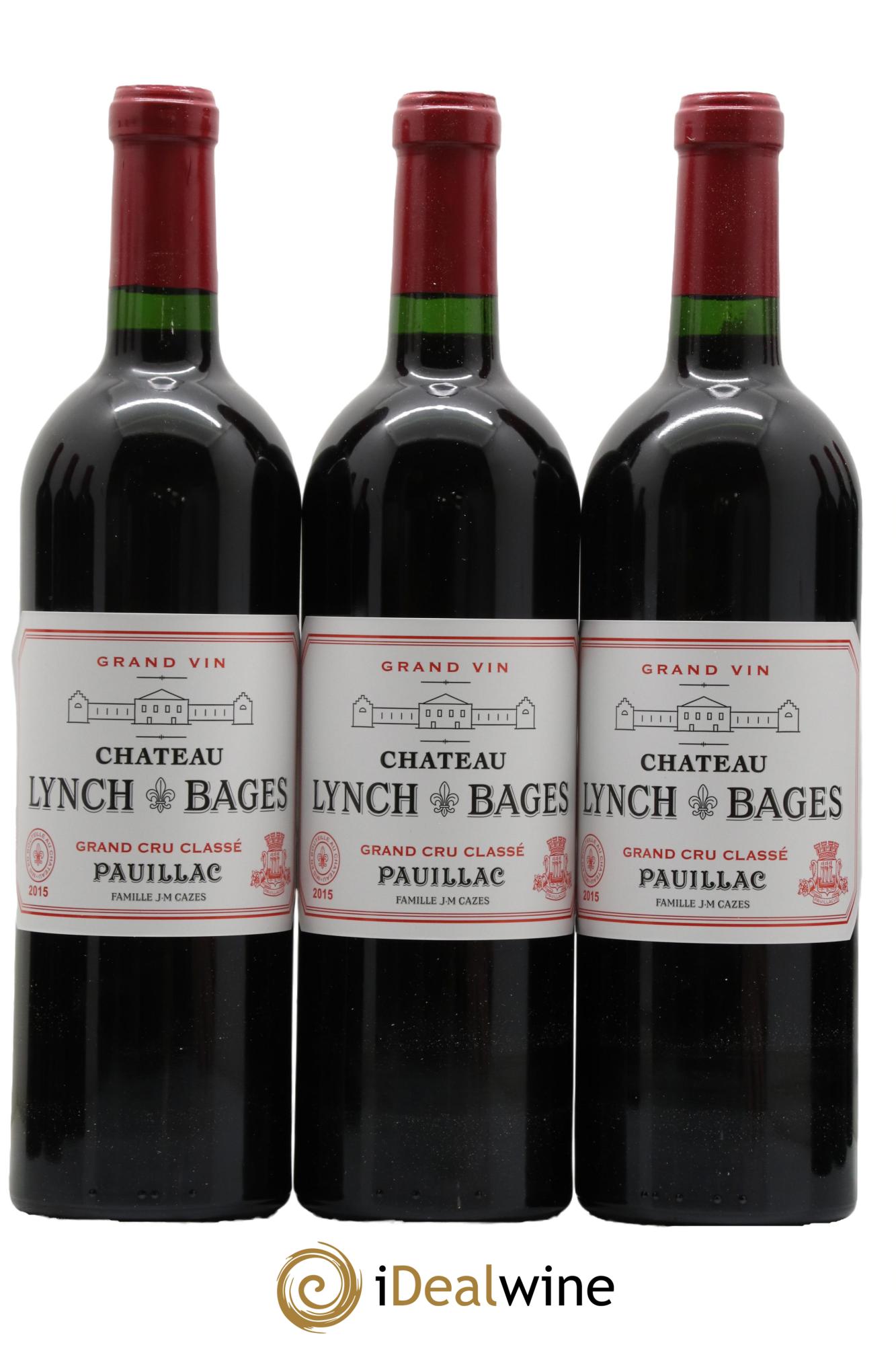 Château Lynch Bages 5ème Grand Cru Classé 2015 - Posten von 12 Flaschen - 2
