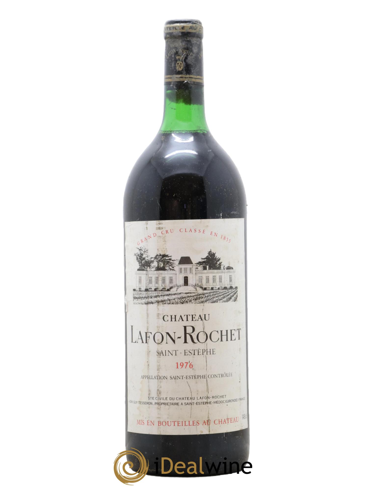 Château Lafon Rochet 4ème Grand Cru Classé 1976 - Lot de 1 magnum - 0