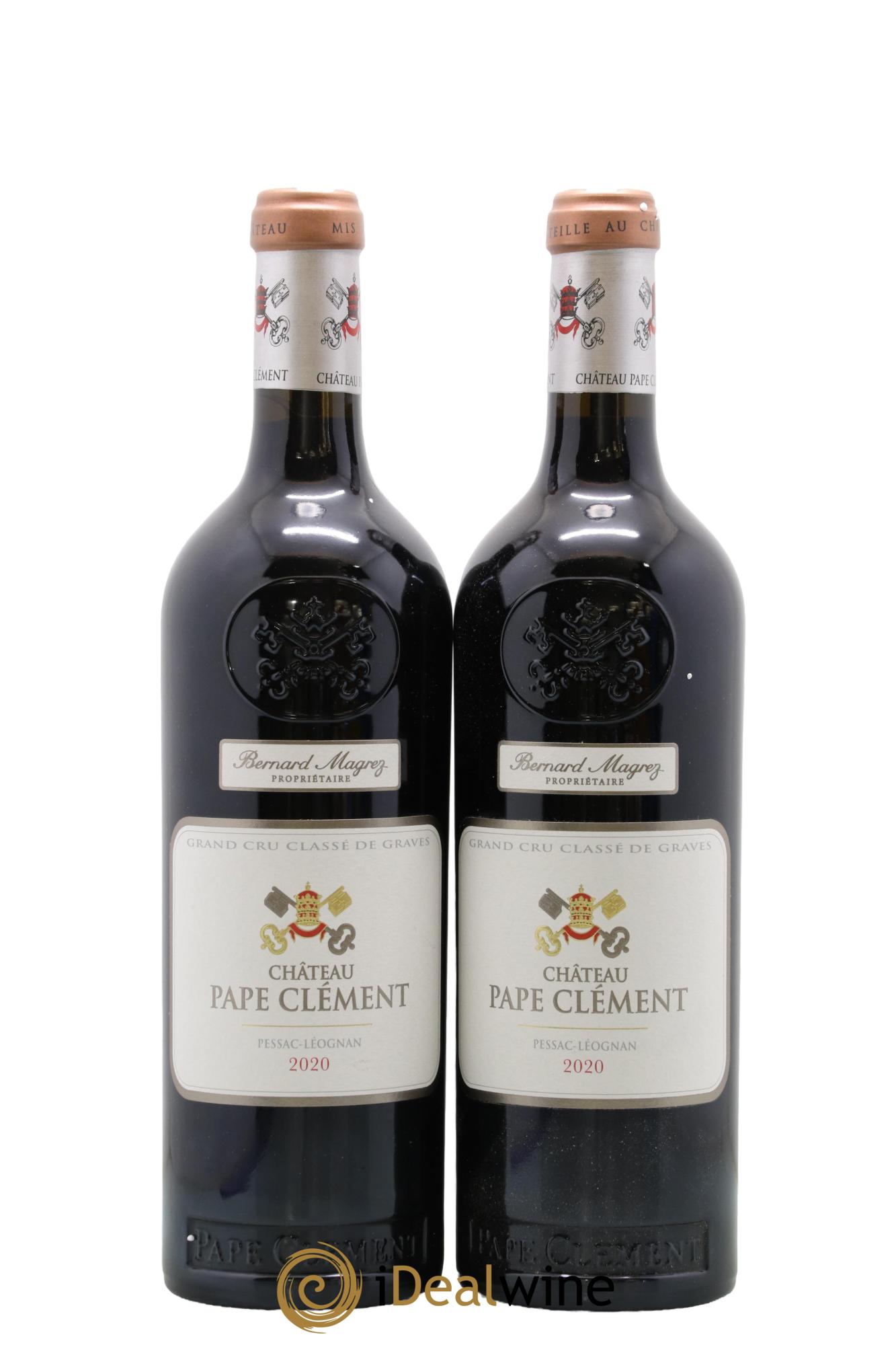 Château Pape Clément Cru Classé de Graves 2020 - Lotto di 2 bottiglie - 0