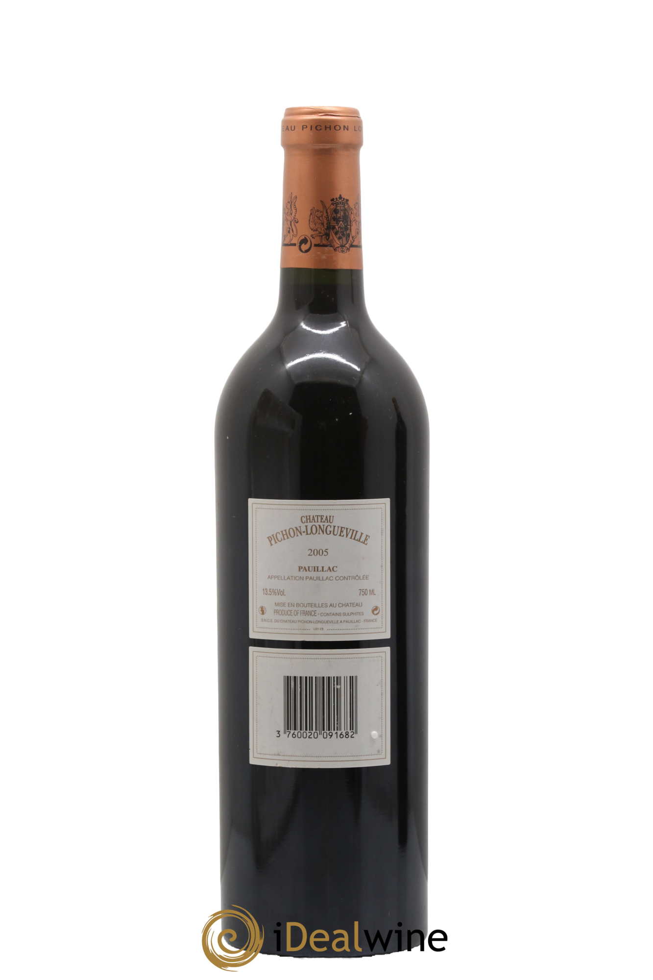 Pichon Longueville Baron 2ème Grand Cru Classé 2005 - Lot de 1 bouteille - 1