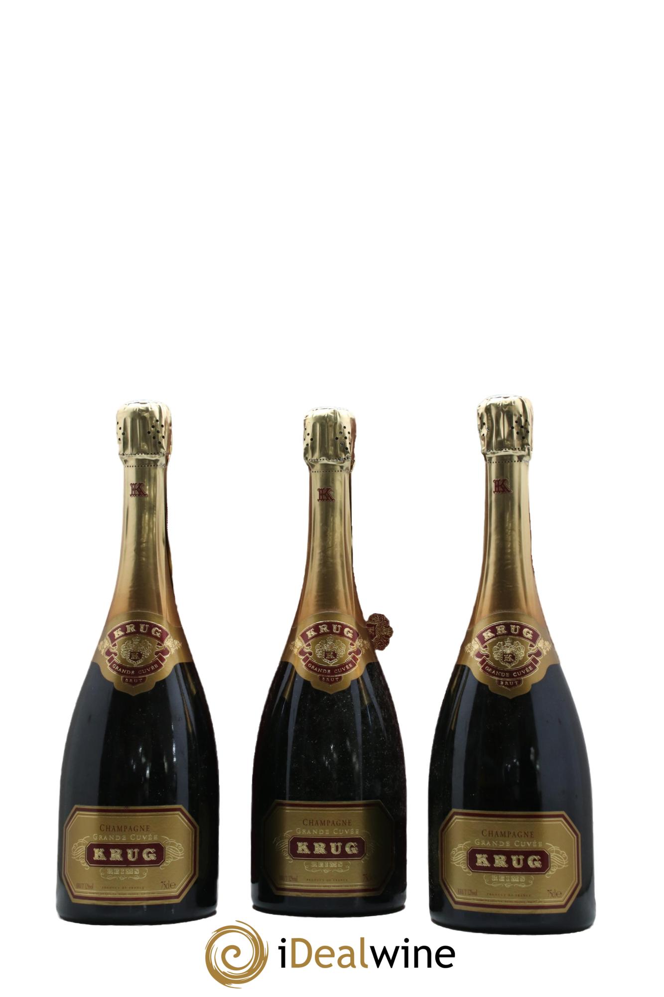 Grande Cuvée Brut Krug - Lot de 3 bouteilles - 0