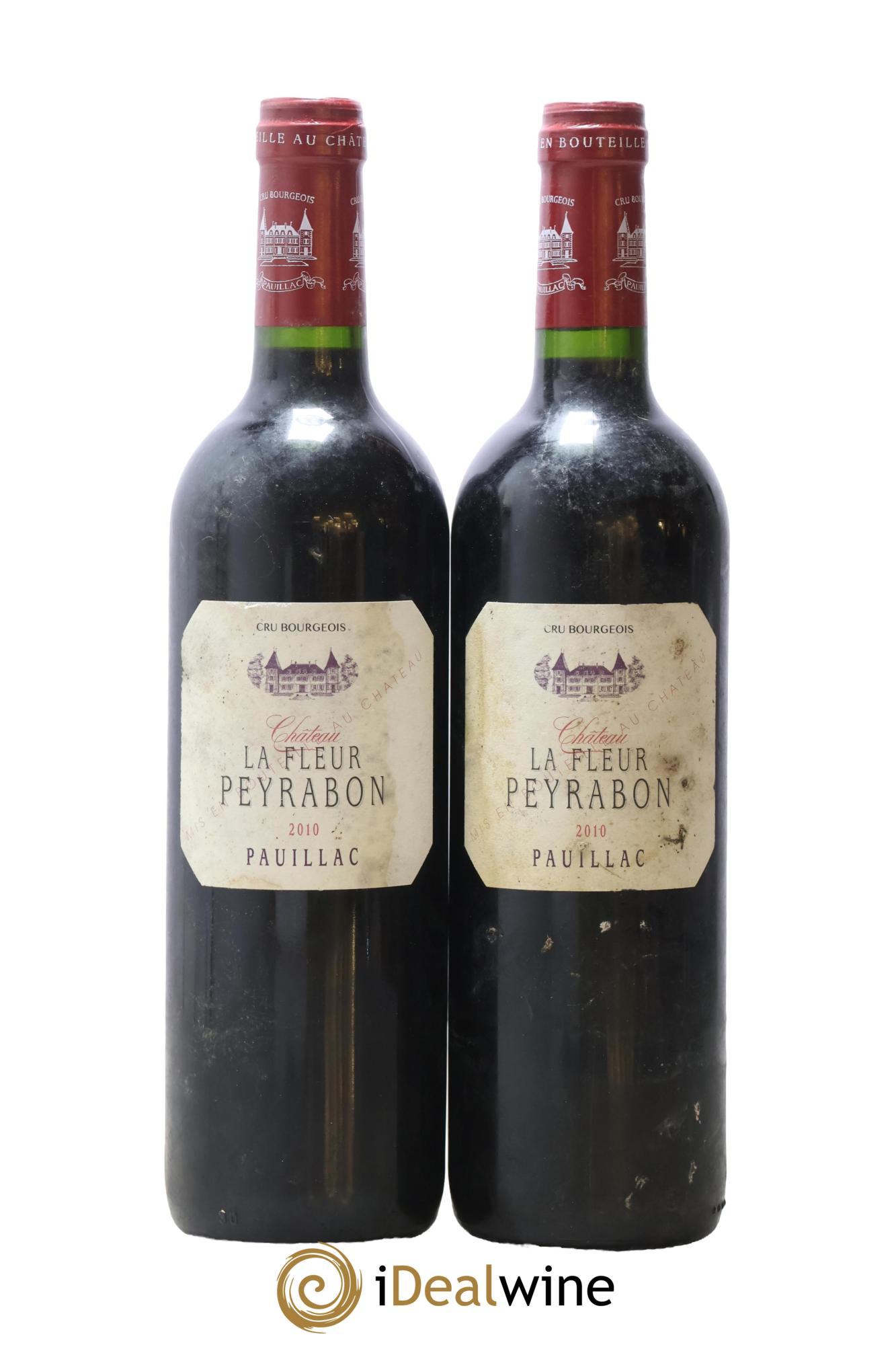 Château La Fleur Peyrabon Cru Bourgeois 2010 - Lot of 2 bottles - 0