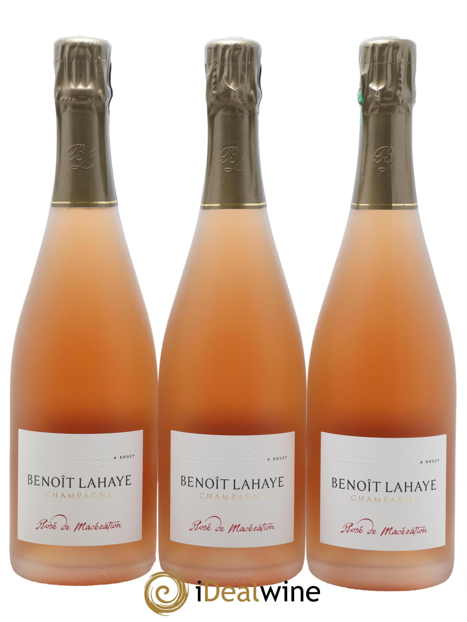 Rosé de Maceration Extra-Brut Benoit Lahaye - Lot of 3 bottles - 0