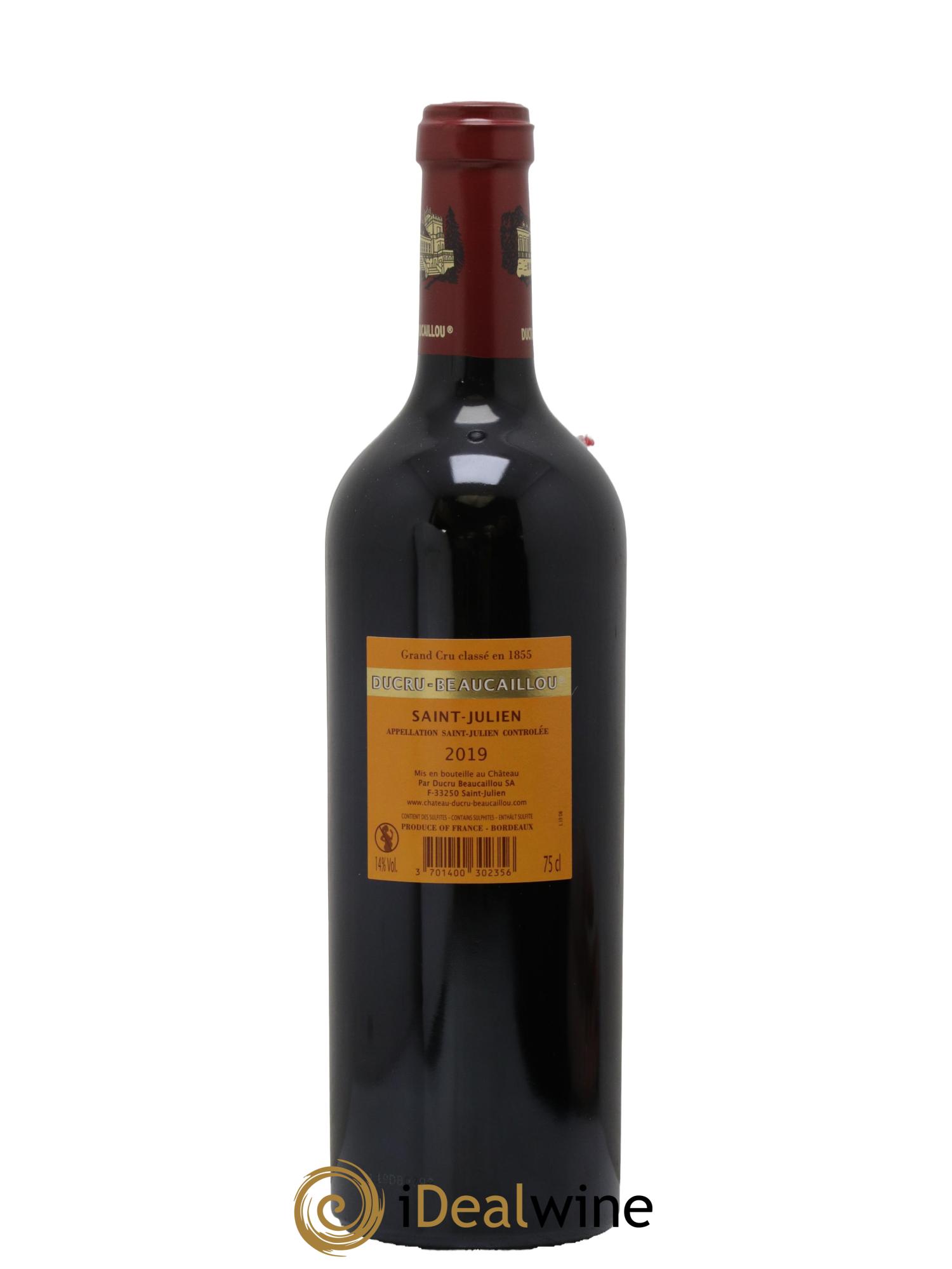 Château Ducru Beaucaillou 2ème Grand Cru Classé 2019 - Lot de 1 bouteille - 2