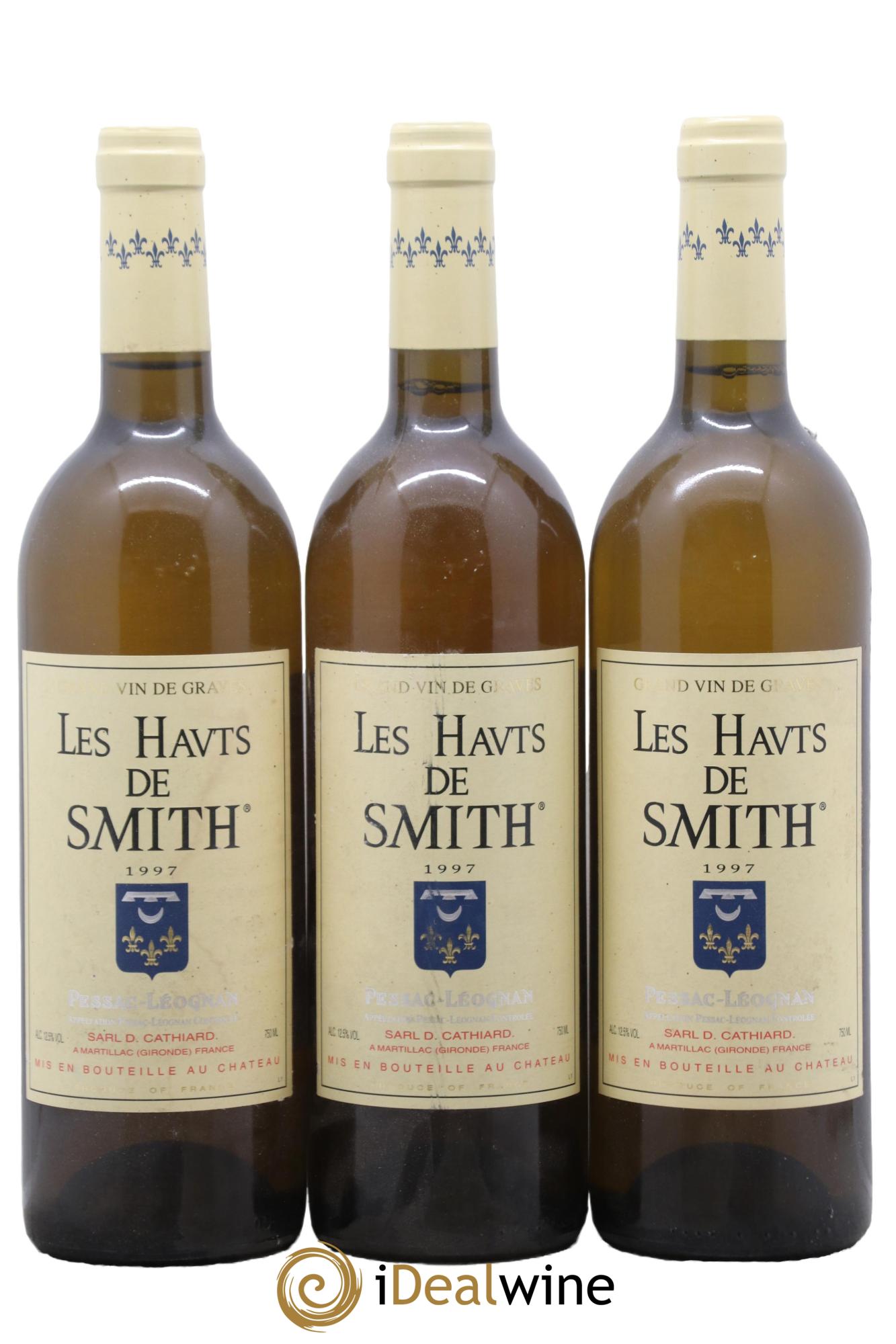 Les Hauts de Smith Second Vin 1997 - Lot de 3 bouteilles - 0
