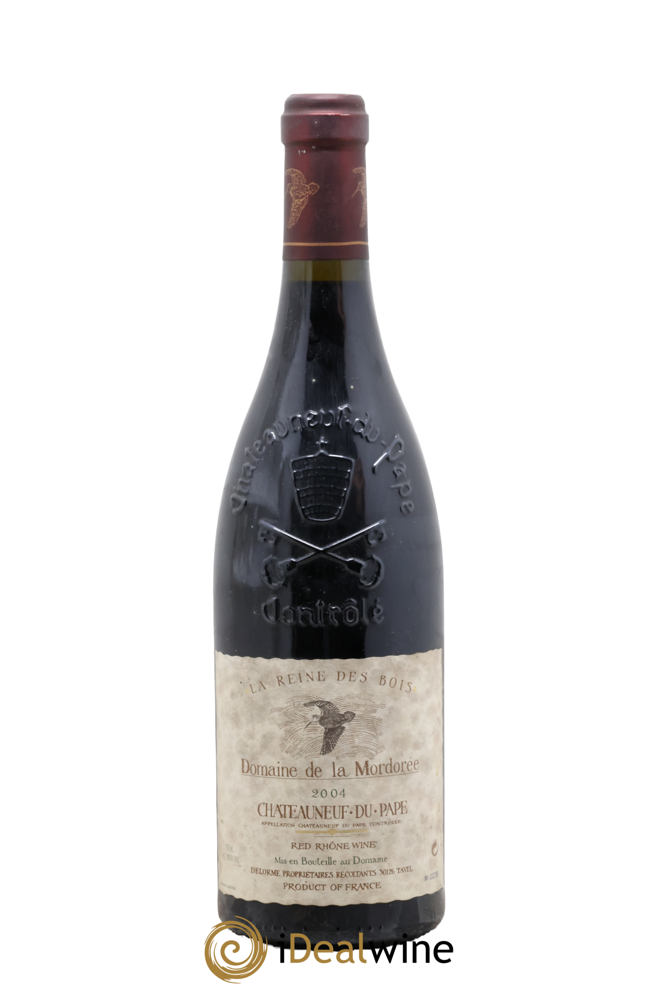 Châteauneuf-du-Pape Cuvée de la Reine des Bois La Mordorée (Domaine de) 2004 - Lot de 1 bouteille - 0