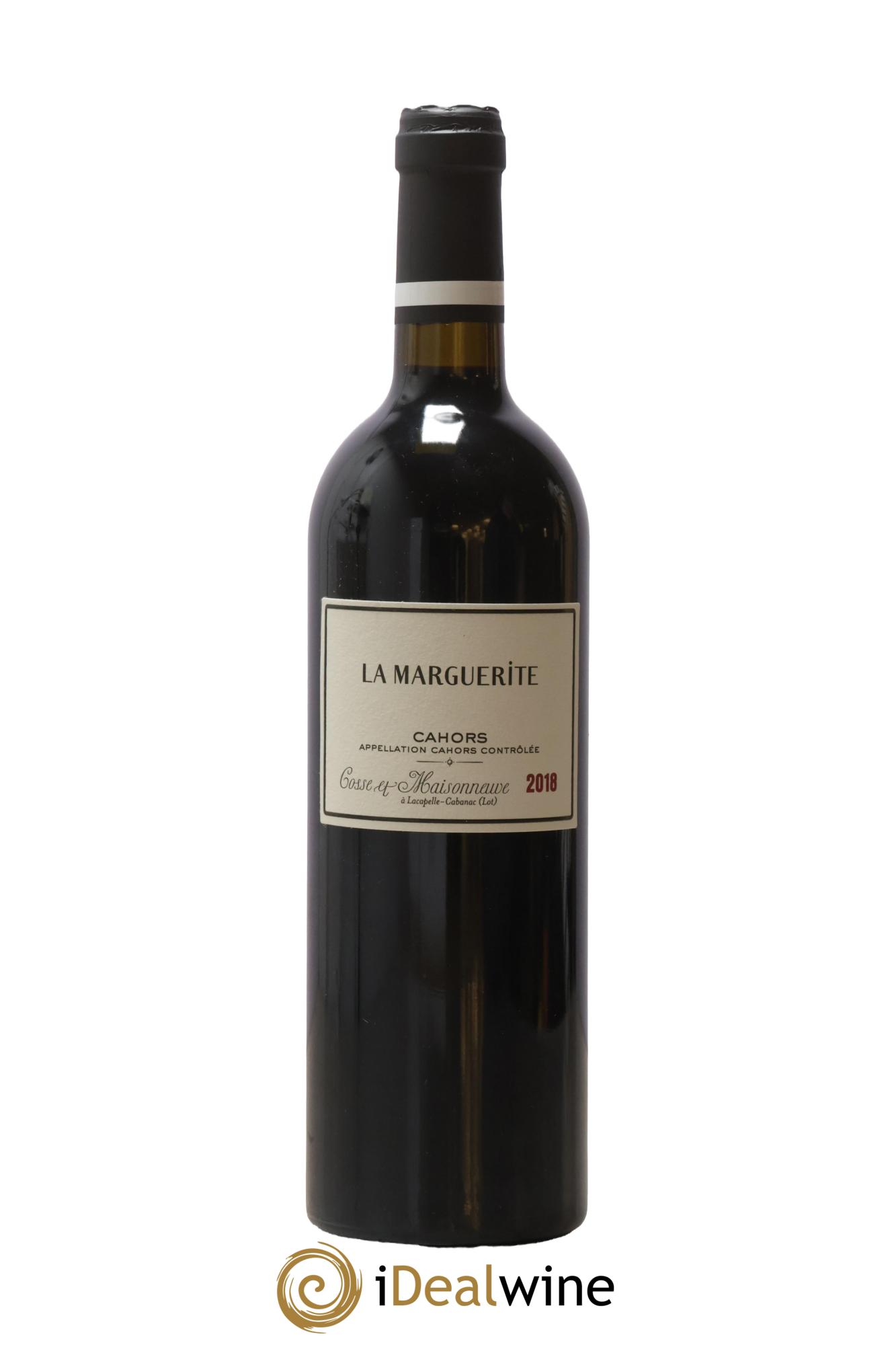 Cahors La Marguerite Cosse-Maisonneuve (Domaine) 2018 - Lot de 1 bouteille - 0