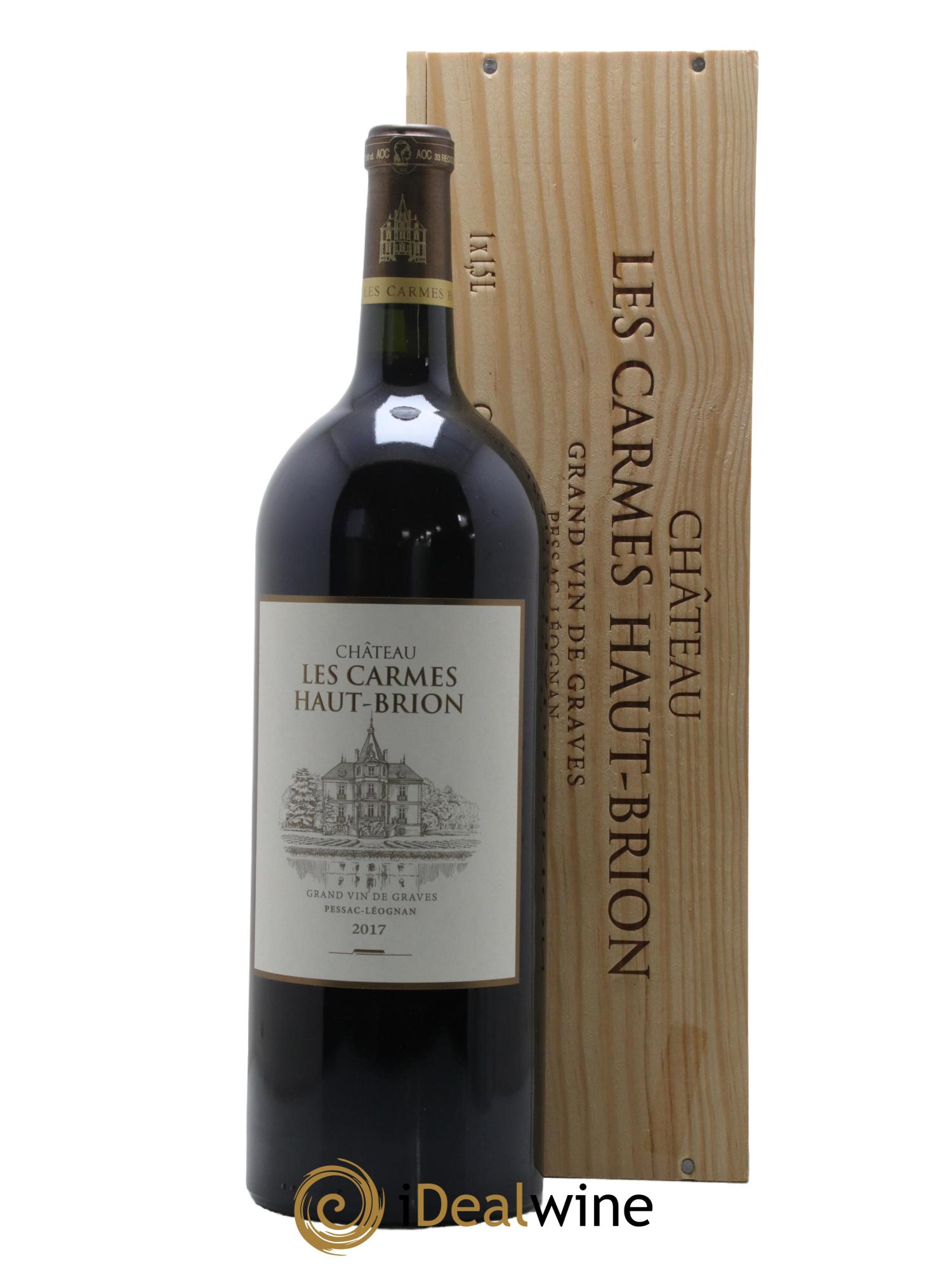Château Les Carmes Haut-Brion 2017 - Lot de 1 magnum - 0