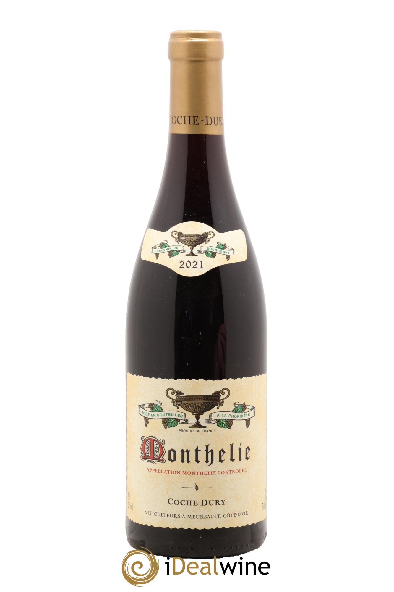 Monthélie Coche Dury (Domaine) 2021 - Lot de 1 bouteille - 0