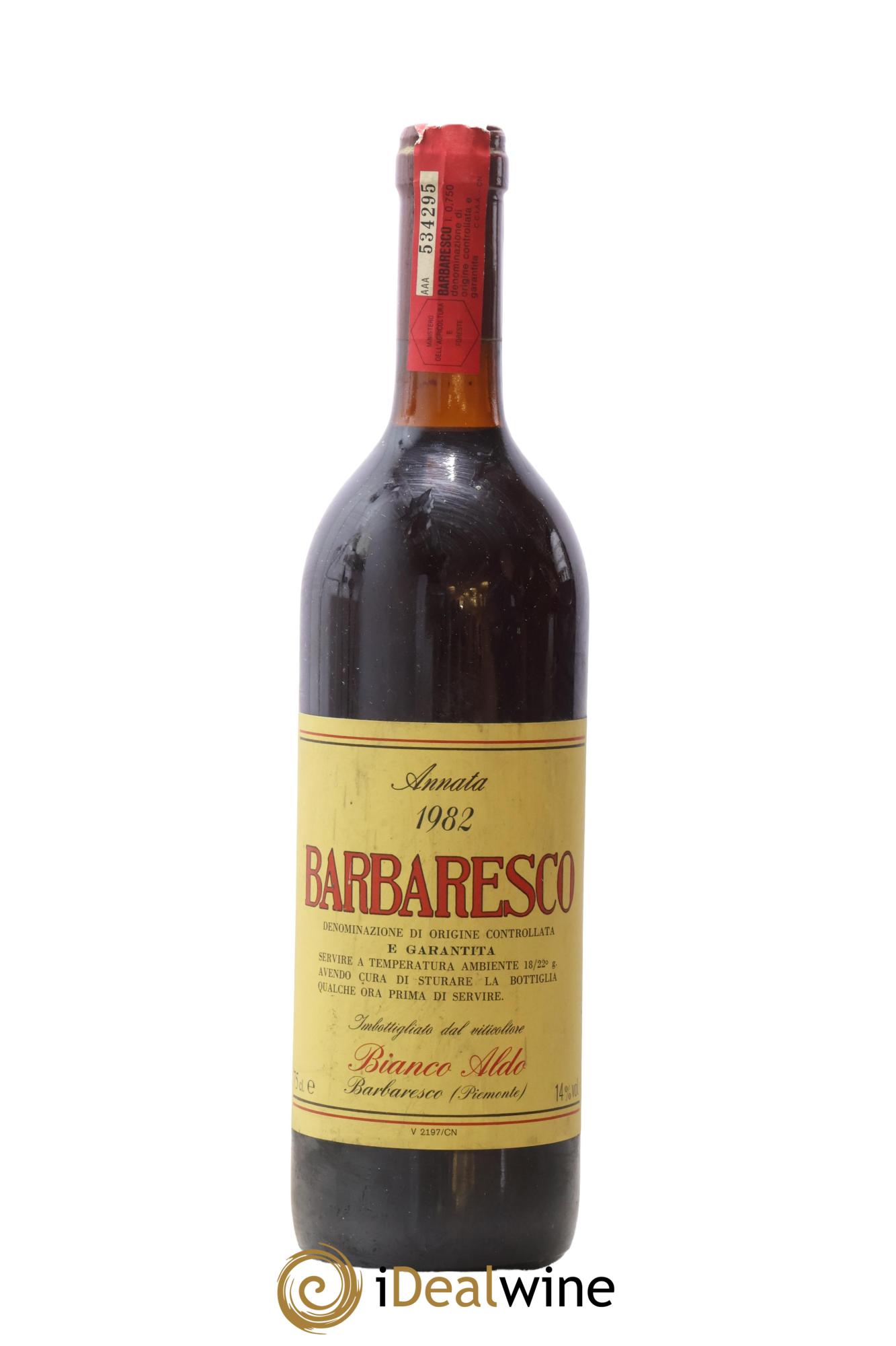 Barbaresco DOCG Bianco Aldo 1982 - Lot de 1 bouteille - 0