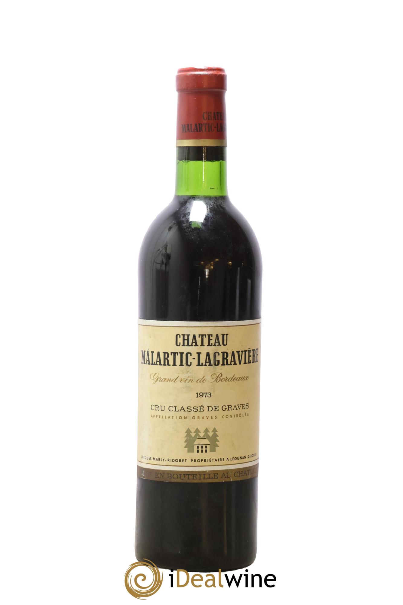 Château Malartic-Lagravière Cru Classé de Graves 1973 - Lot de 1 bouteille - 0