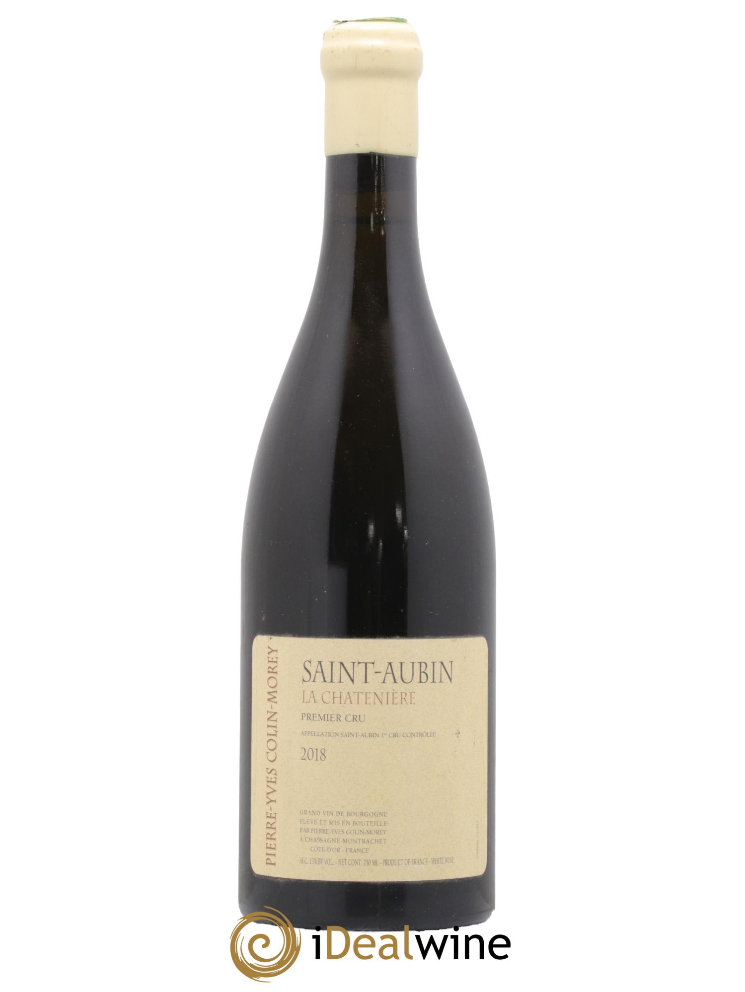 Saint-Aubin 1er Cru La Chatenière Pierre-Yves Colin Morey 2018 - Lot de 1 bouteille - 0