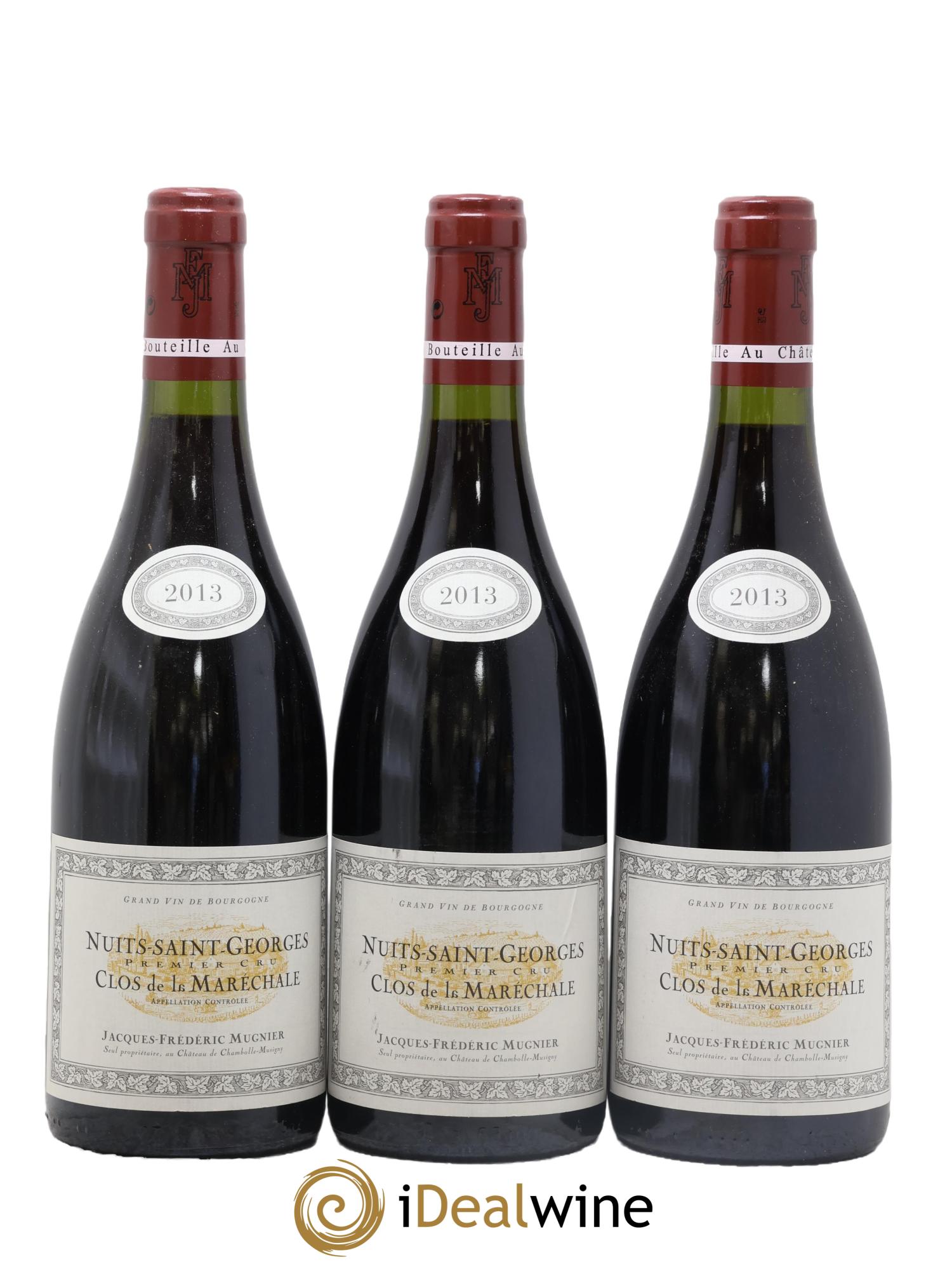 Nuits-Saint-Georges 1er Cru Clos de La Maréchale Jacques-Frédéric Mugnier 2013 - Lot de 6 bouteilles - 3