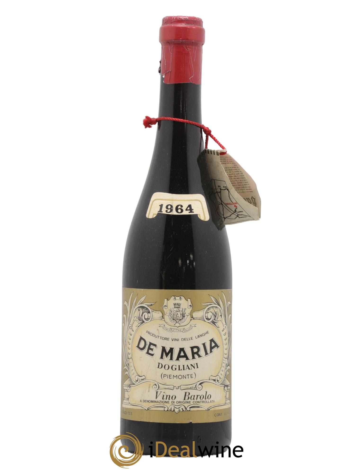 Barolo de Maria 1964 - Lot de 1 bouteille - 0