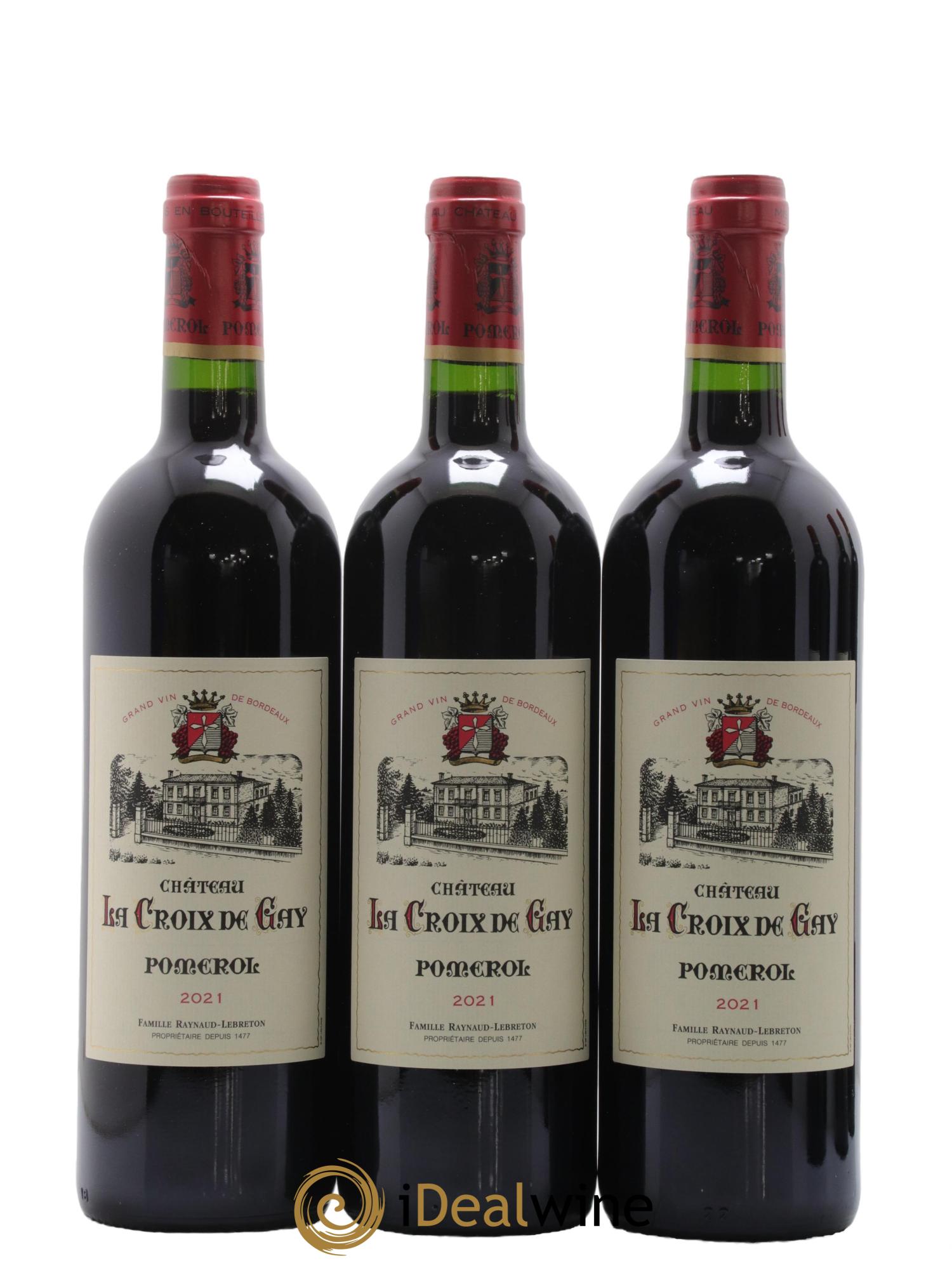 Château la Croix de Gay  2021 - Lot de 6 bouteilles - 1